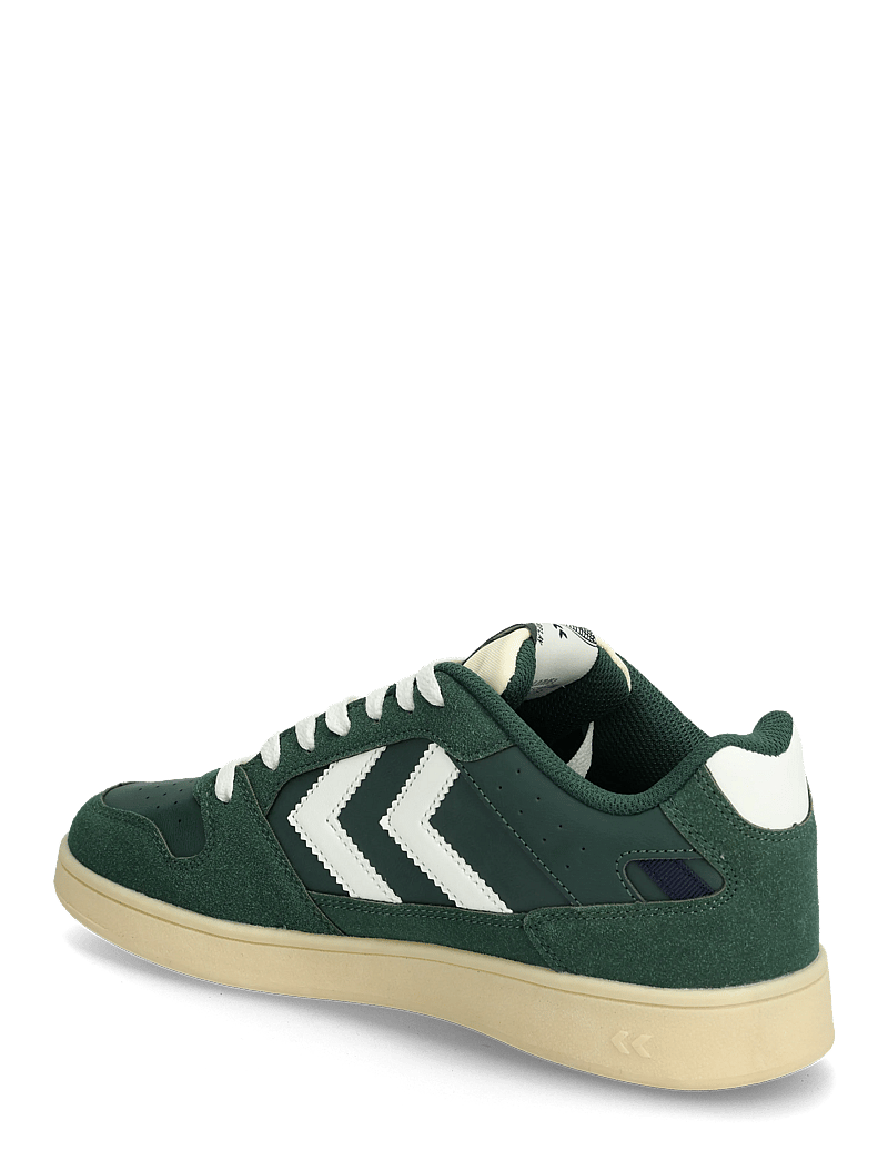 Hummel - ST. POWER PLAY SP - sporta apavi ar zemu augšdaļu - dark green - 2