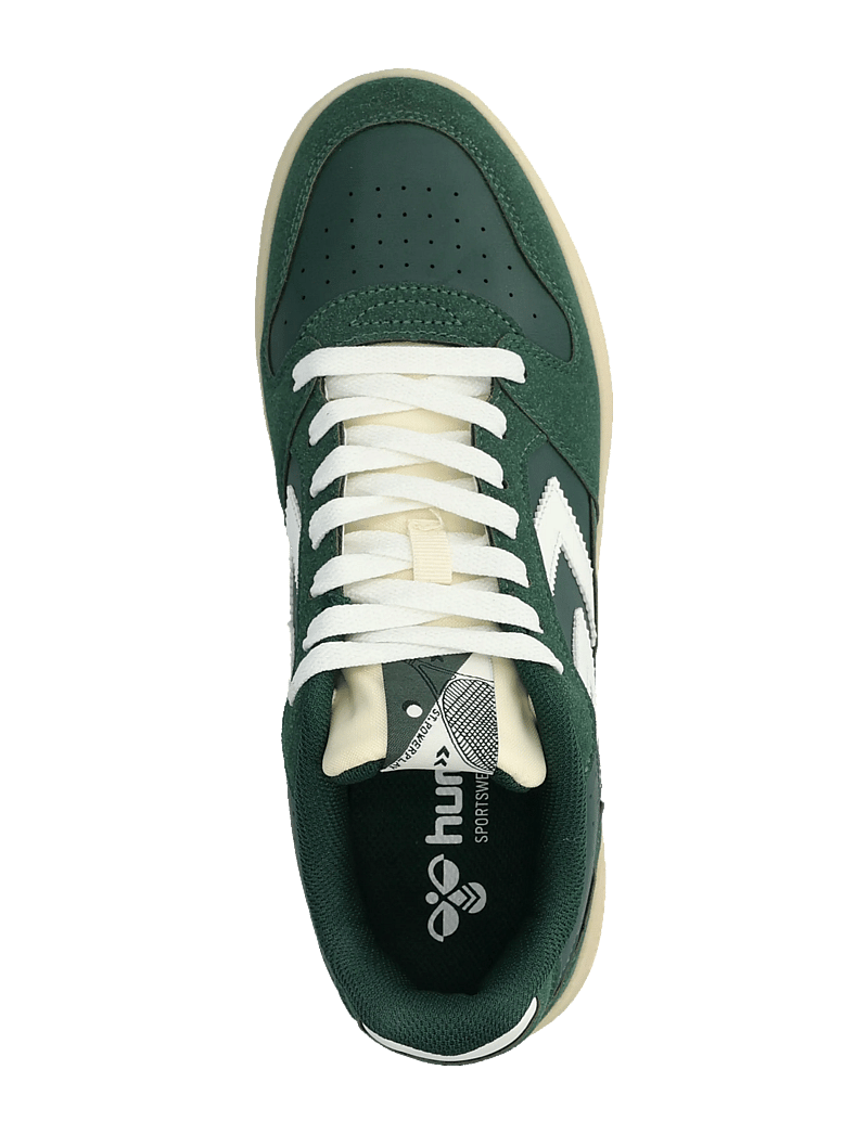Hummel - ST. POWER PLAY SP - sporta apavi ar zemu augšdaļu - dark green - 3