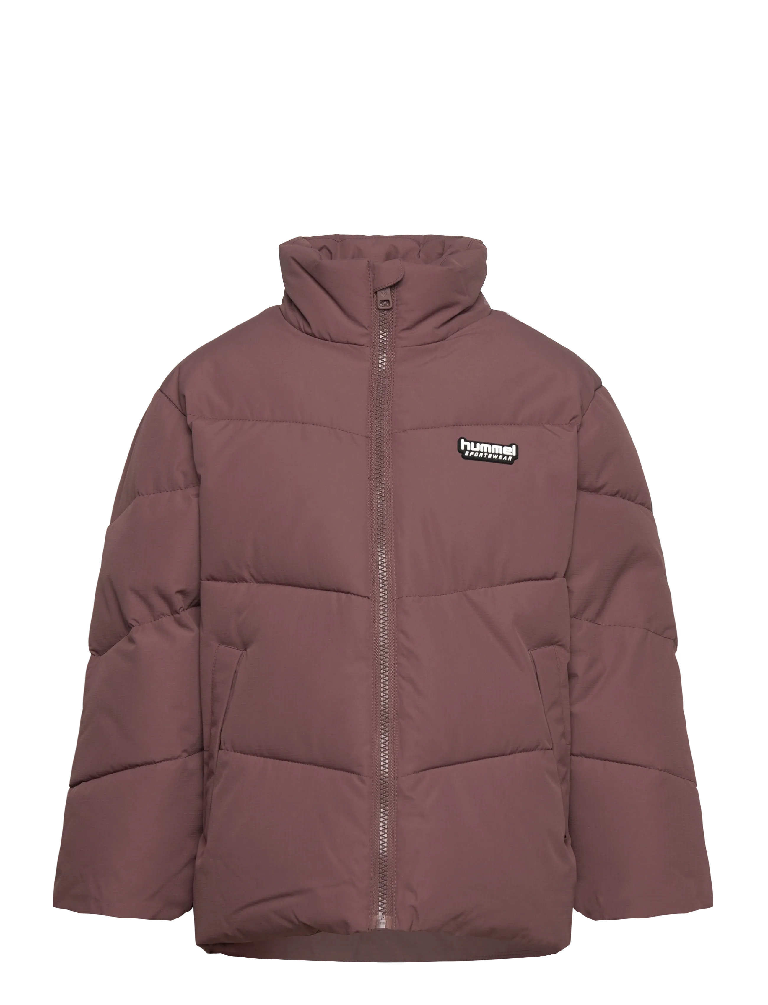 Hummel Hmljr Puffer Jacket, 116, Brown, Jakker Og Frakker > Puffer Og Vatterede, Børn