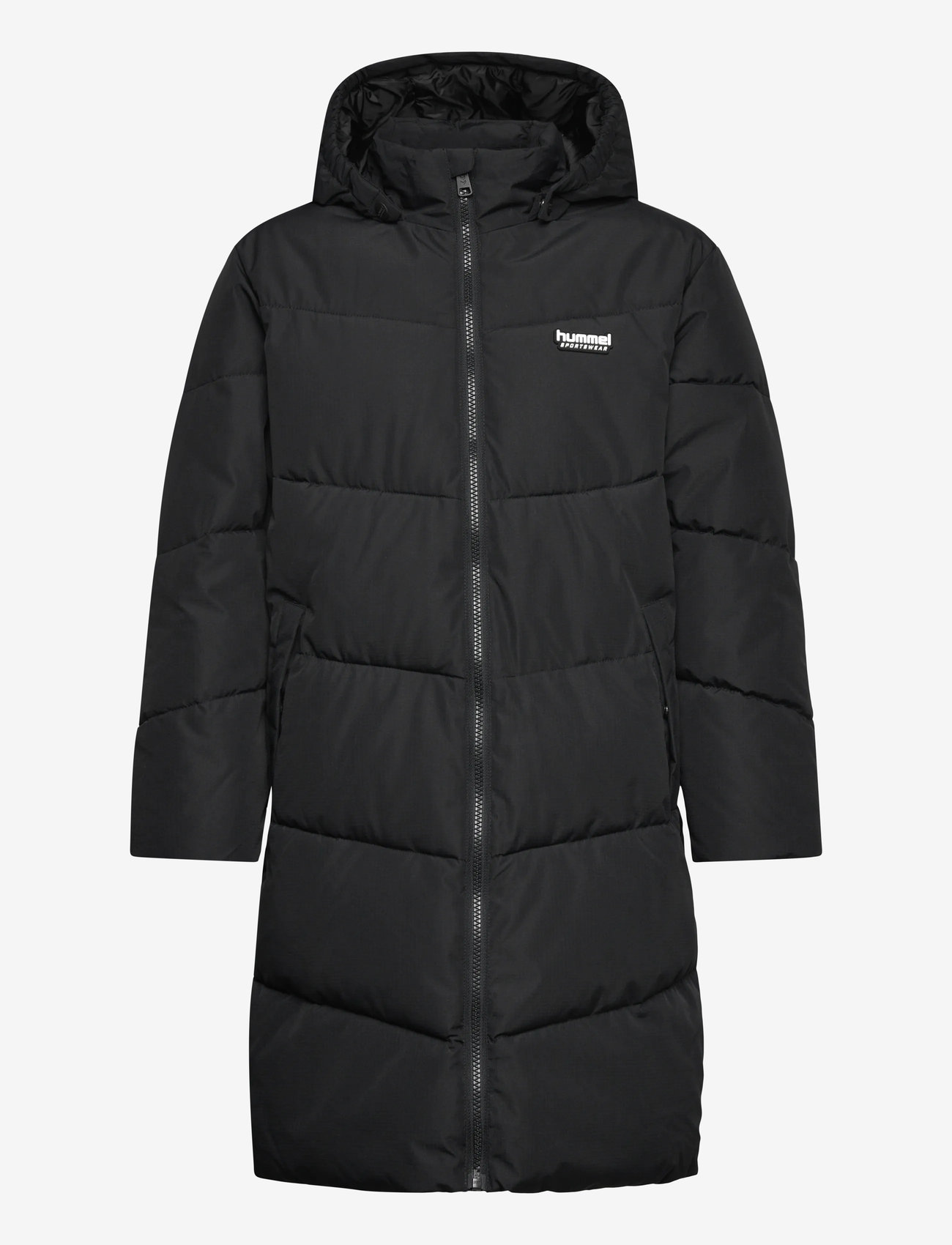 Hummel - hmlJR PUFFER LONG JACKET - insulated jackets - black - 0