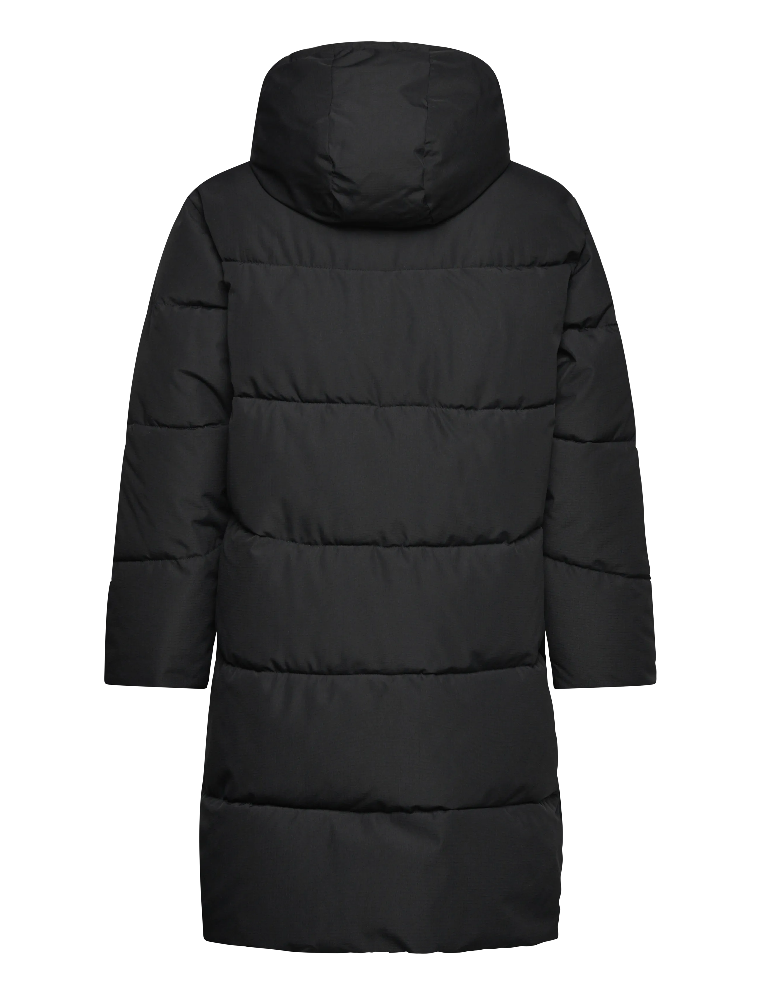 Hummel - hmlJR PUFFER LONG JACKET - jacken & mäntel - black - 1