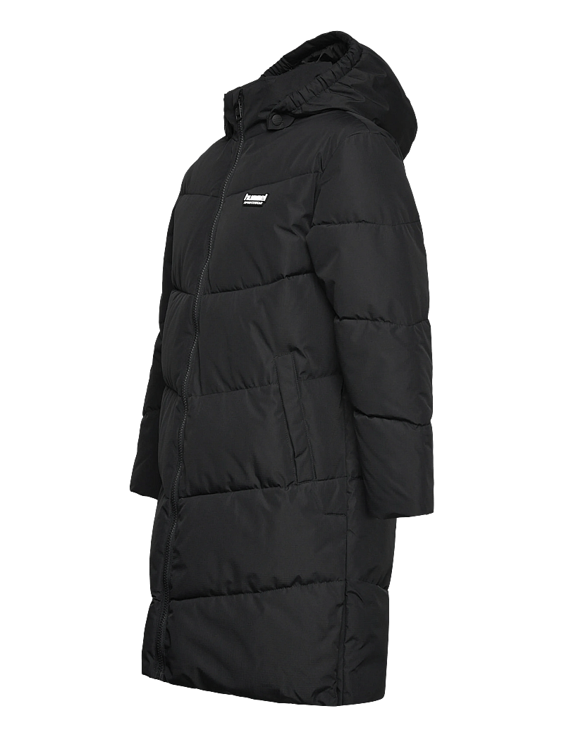 Hummel - hmlJR PUFFER LONG JACKET - jakas ar siltu oderi - black - 3