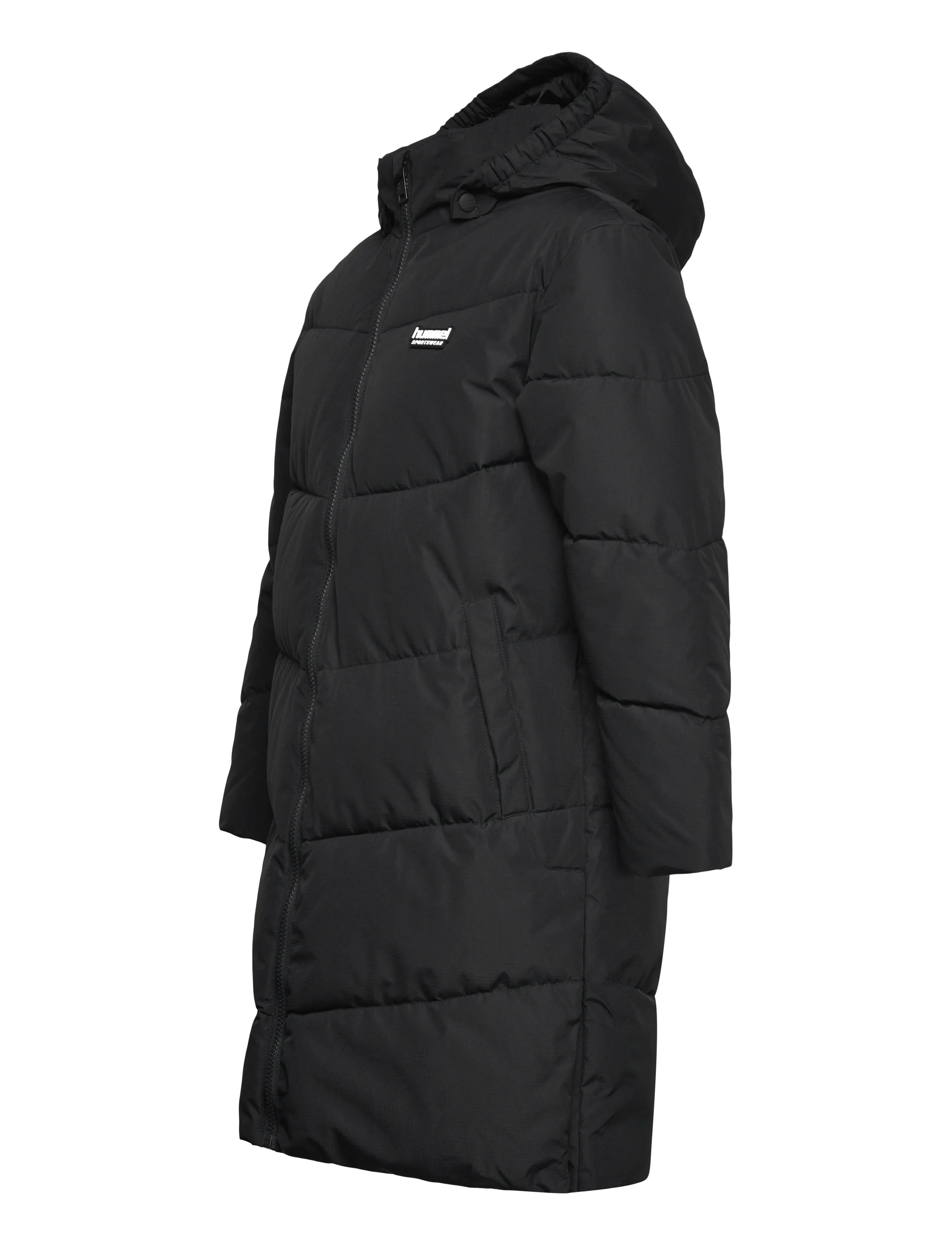 Hummel - hmlJR PUFFER LONG JACKET - jacken & mäntel - black - 3