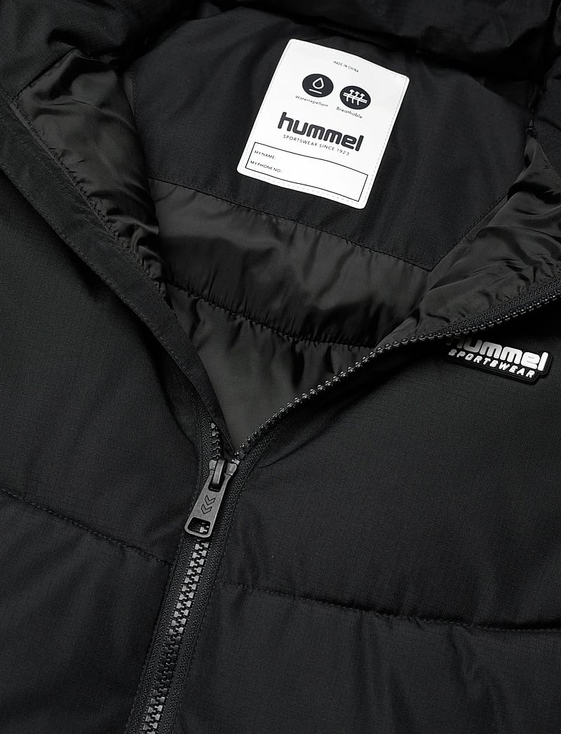 Hummel - hmlJR PUFFER LONG JACKET - jakas ar siltu oderi - black - 4