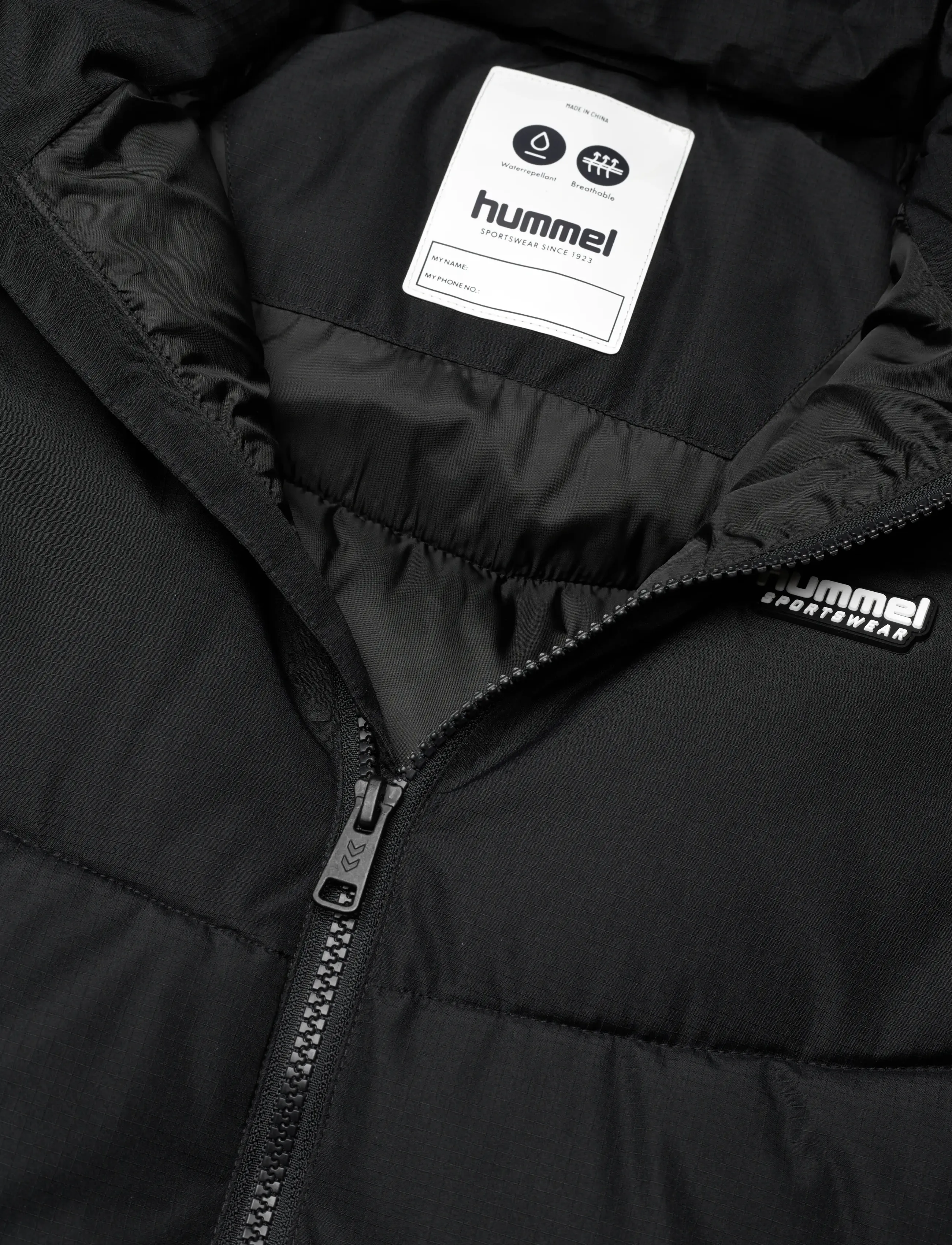 Hummel - hmlJR PUFFER LONG JACKET - jacken & mäntel - black - 4