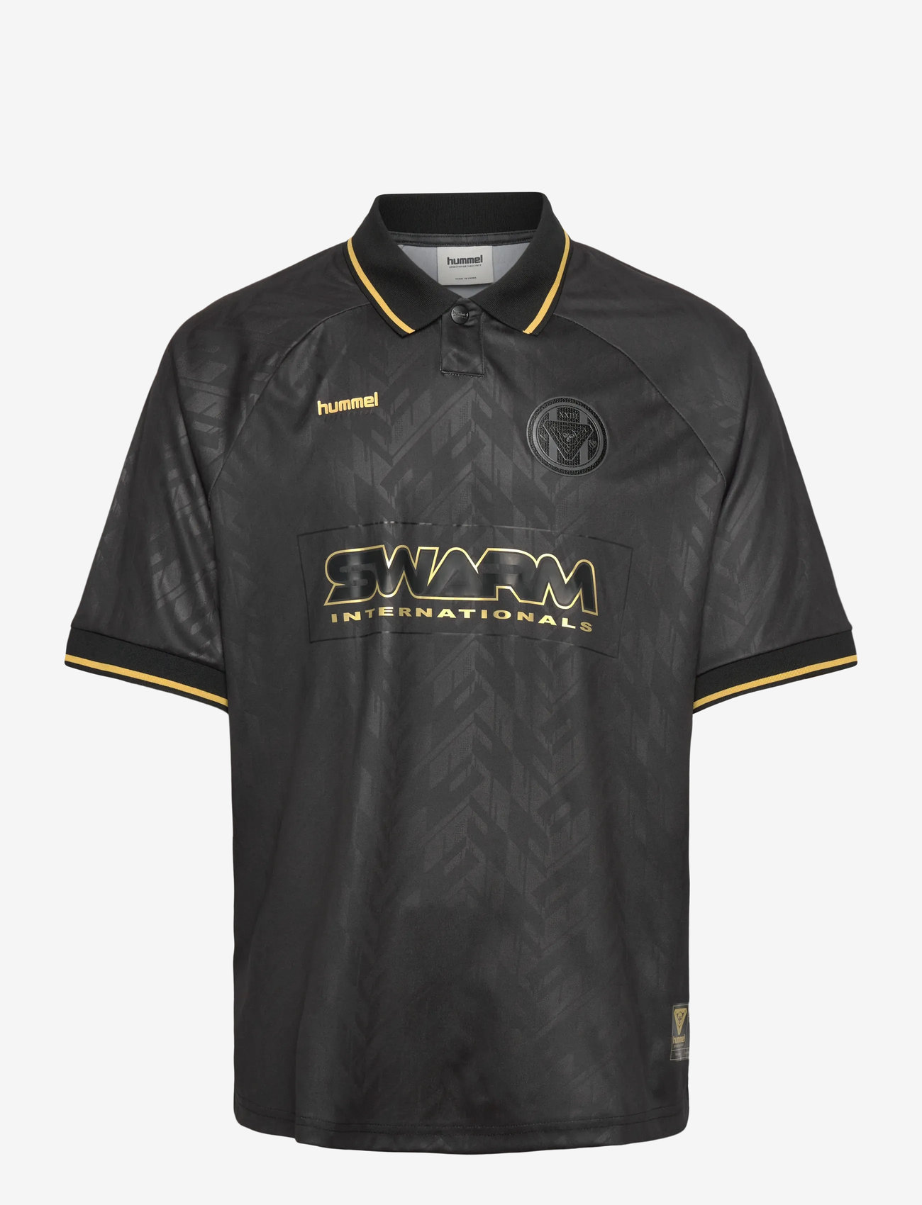 Hummel - hmlLOOSE BAY SOCCER JERSEY S/S - fußballoberteile - black - 0