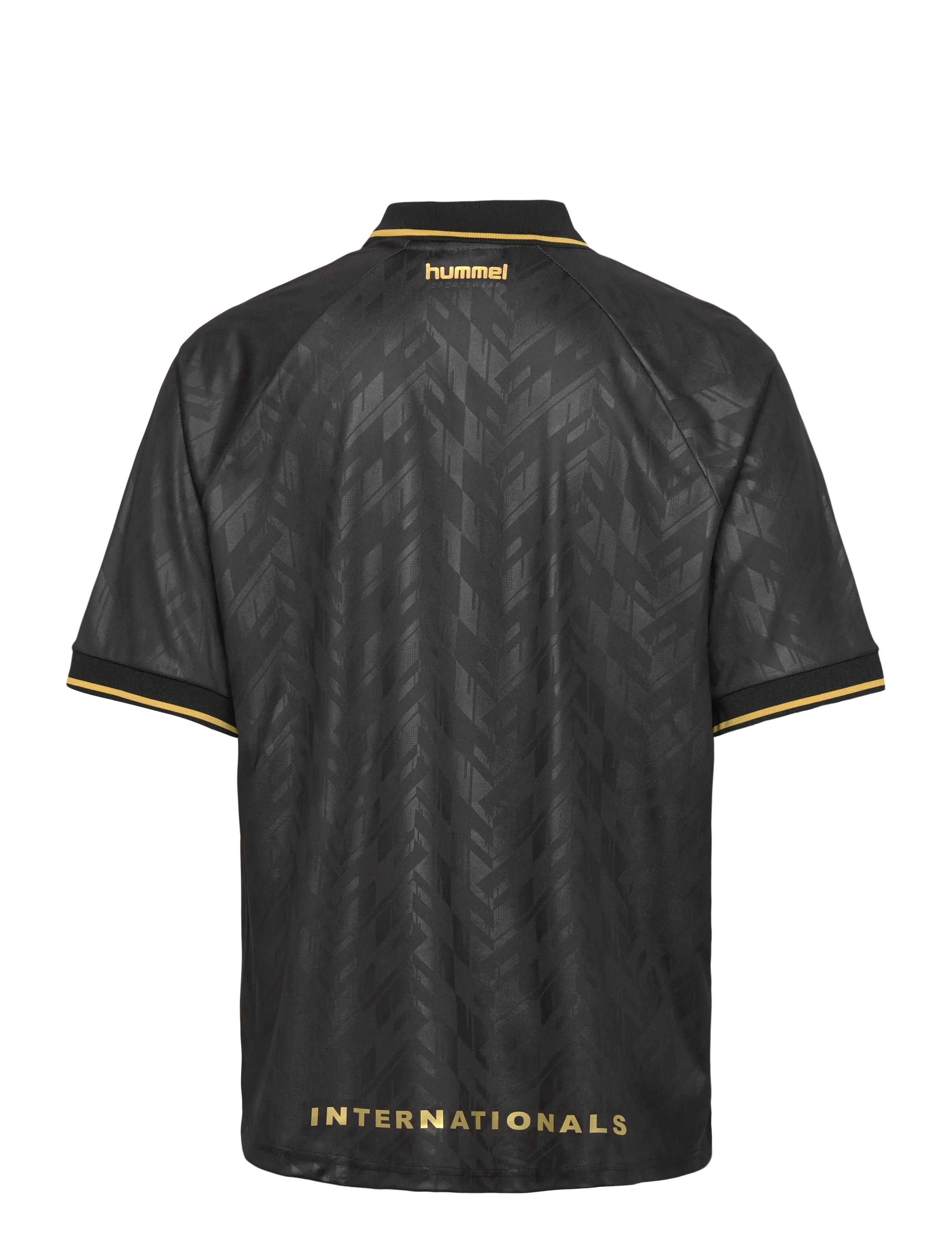 Hummel - hmlLOOSE BAY SOCCER JERSEY S/S - fotbollströjor - black - 1