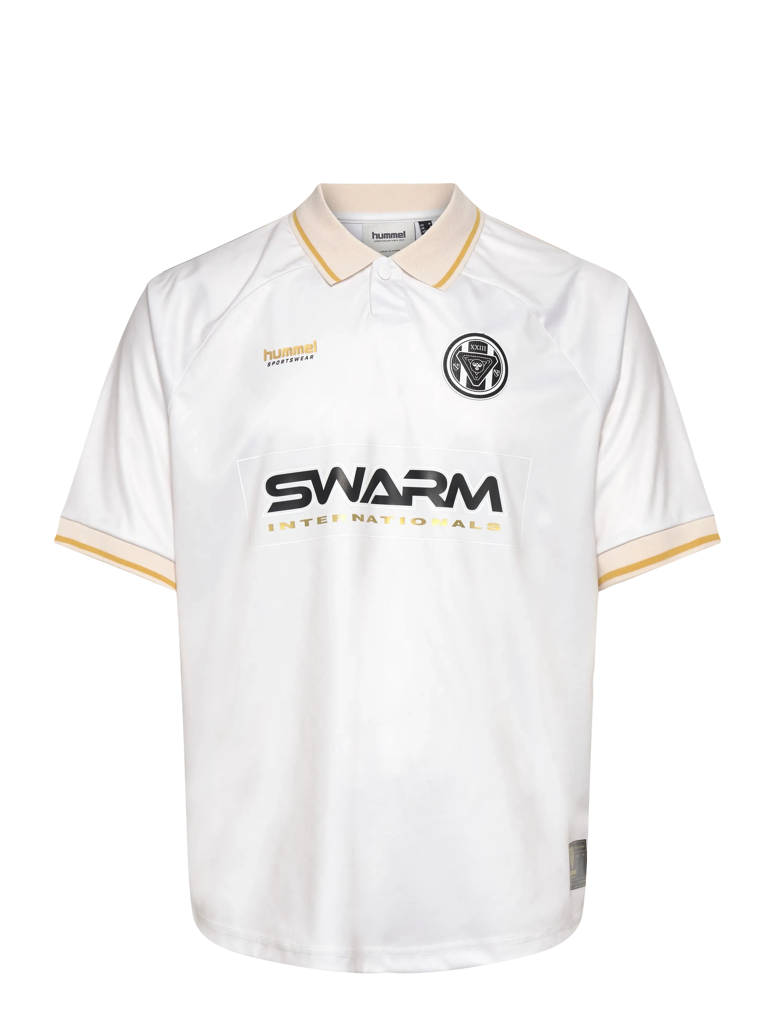 Hummel hmlLOOSE BAY SOCCER JERSEY S/S - Hummel - BLANC DE BLANC / white
