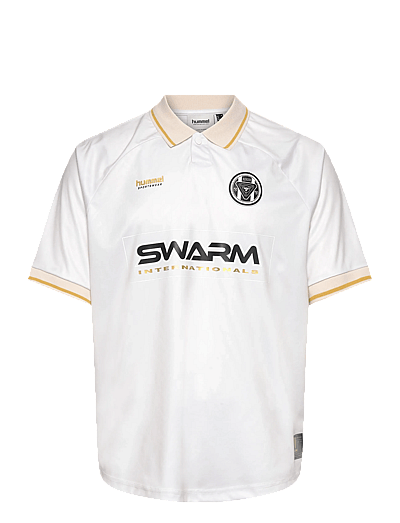 Hummel hmlLOOSE BAY SOCCER JERSEY S/S - Kleidung - BLANC DE BLANC / white