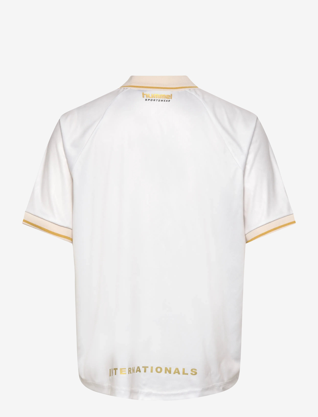Hummel - hmlLOOSE BAY SOCCER JERSEY S/S - football shirts - blanc de blanc - 1