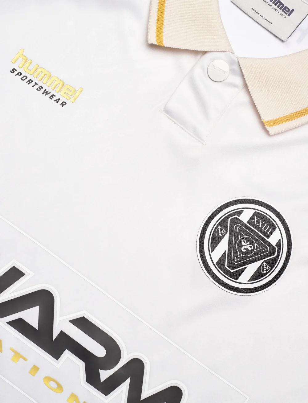 Hummel - hmlLOOSE BAY SOCCER JERSEY S/S - fodboldtrøjer - blanc de blanc - 2