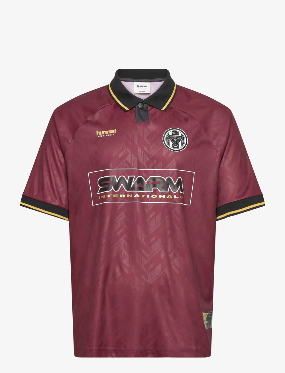 Hummel - hmlLOOSE BAY SOCCER JERSEY S/S - fodboldtrøjer - syrah - 0