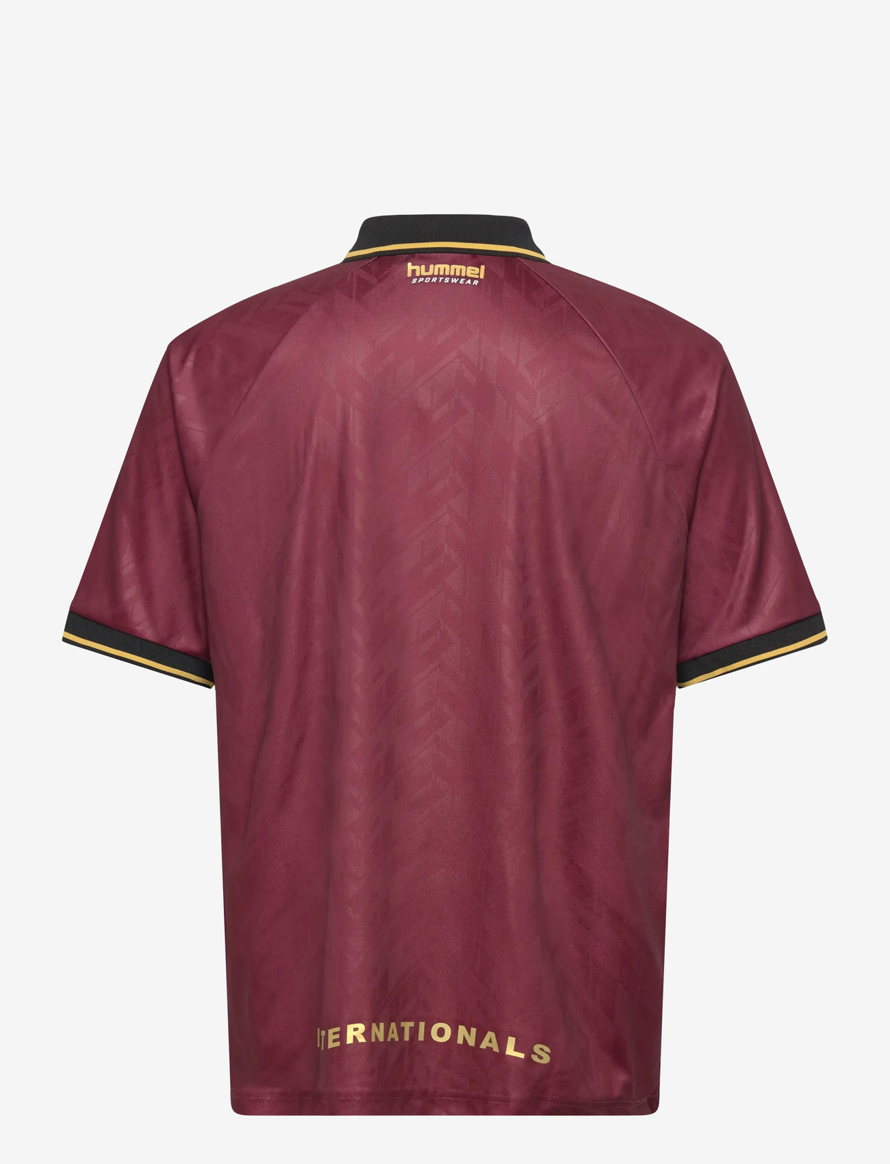 Hummel - hmlLOOSE BAY SOCCER JERSEY S/S - fotbollströjor - syrah - 1