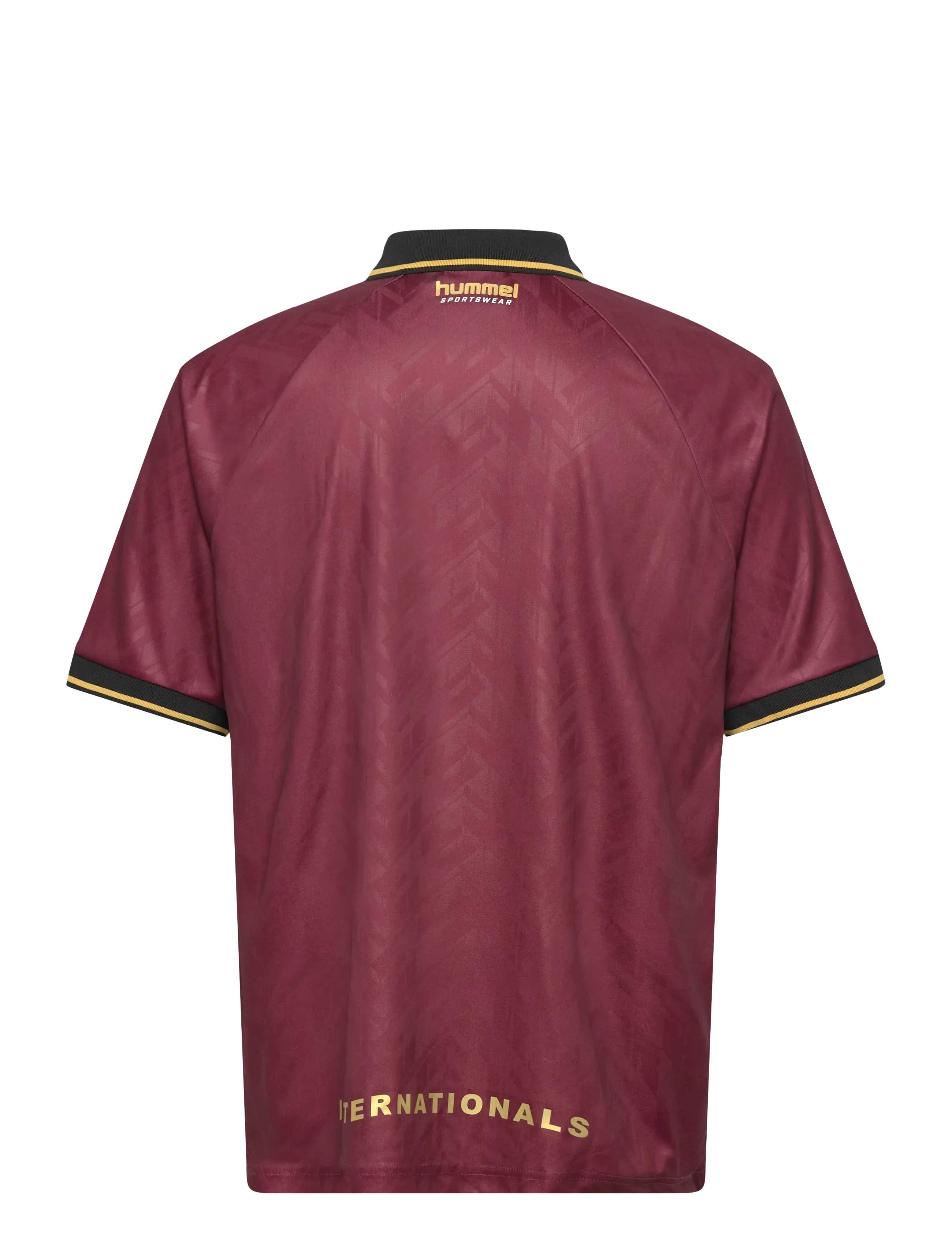 Hummel - hmlLOOSE BAY SOCCER JERSEY S/S - jalgpallisärgid - syrah - 1