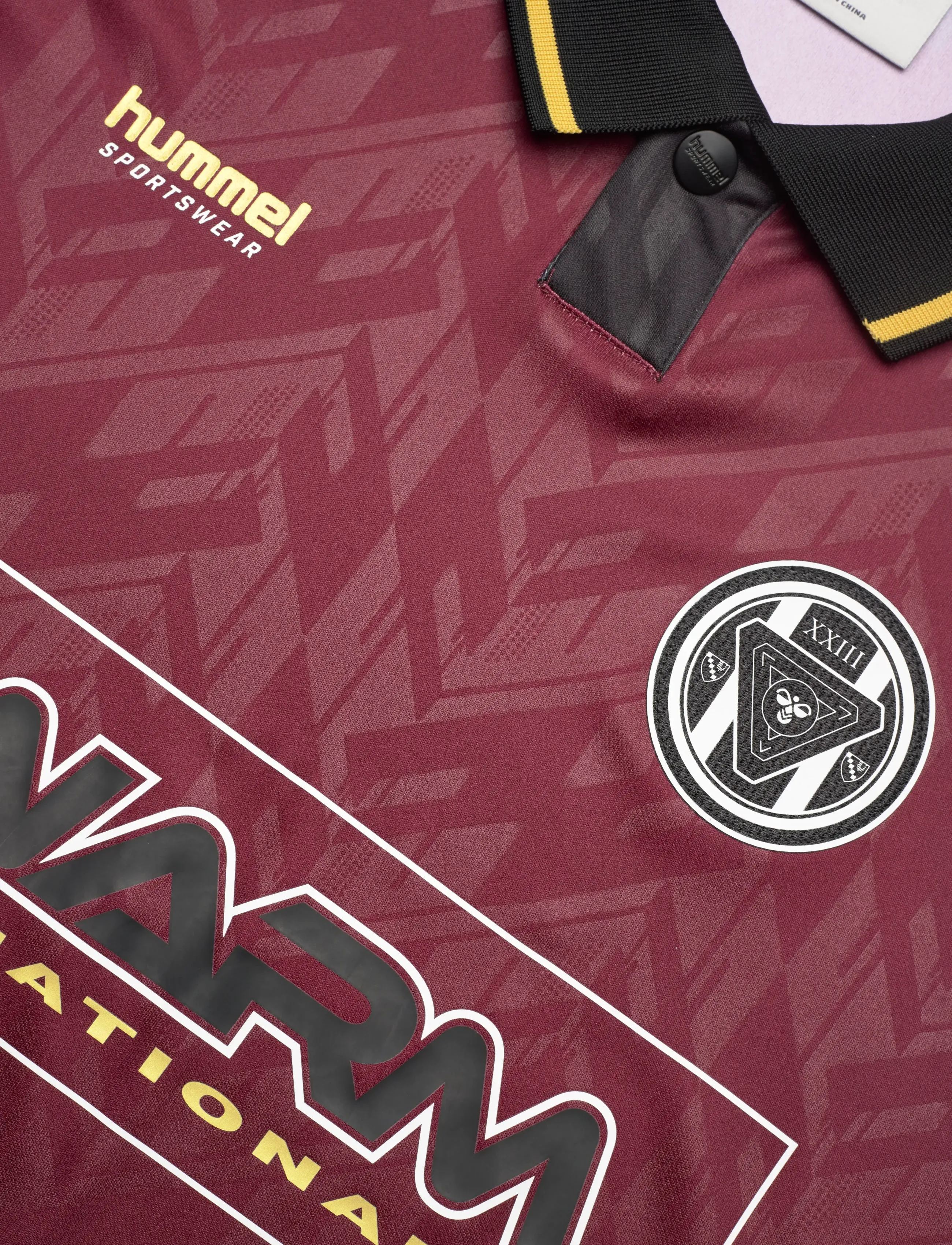 Hummel - hmlLOOSE BAY SOCCER JERSEY S/S - jalgpallisärgid - syrah - 2