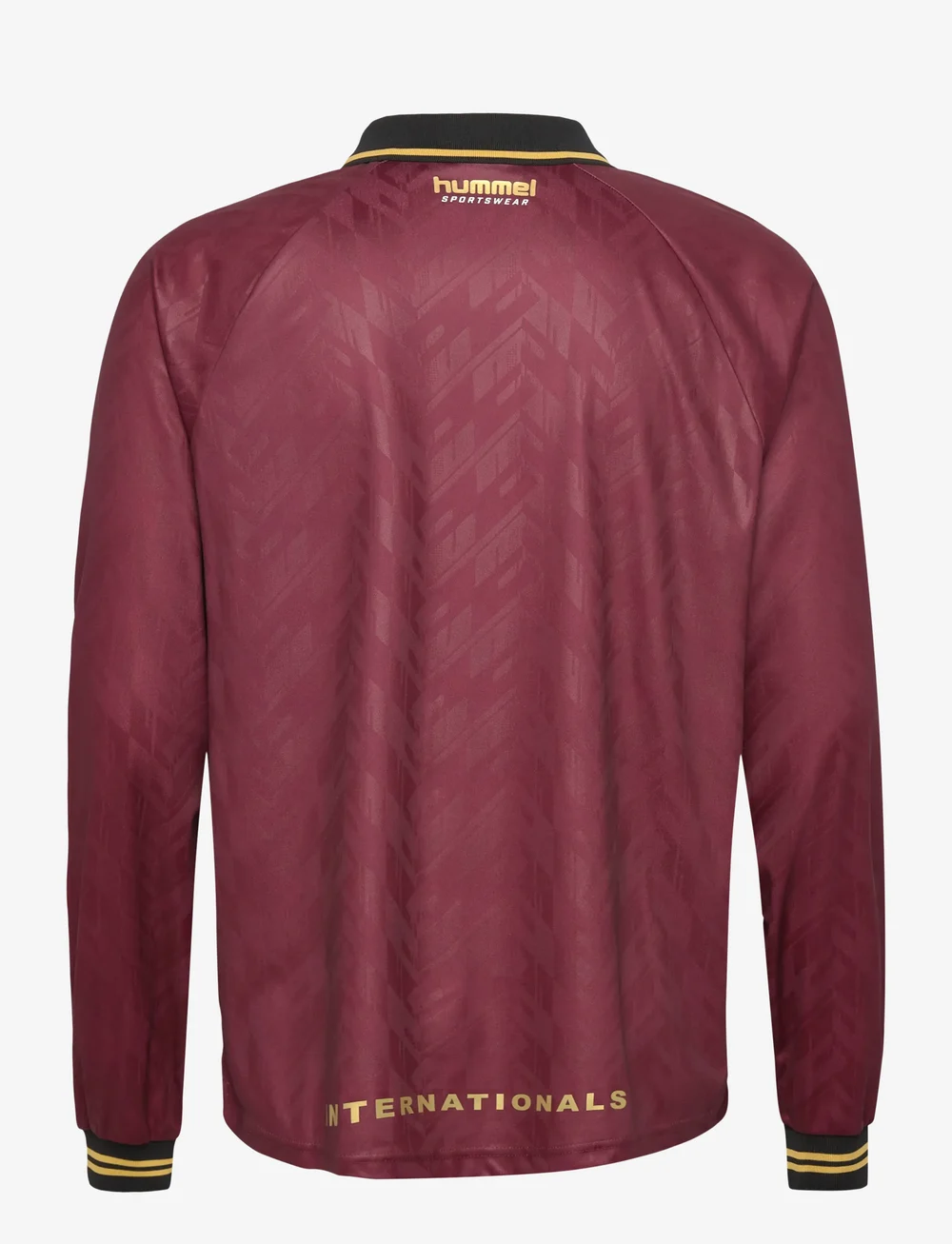 Hummel - hmlLOOSE BAY SOCCER JERSEY L/S - fotbollströjor - syrah - 1