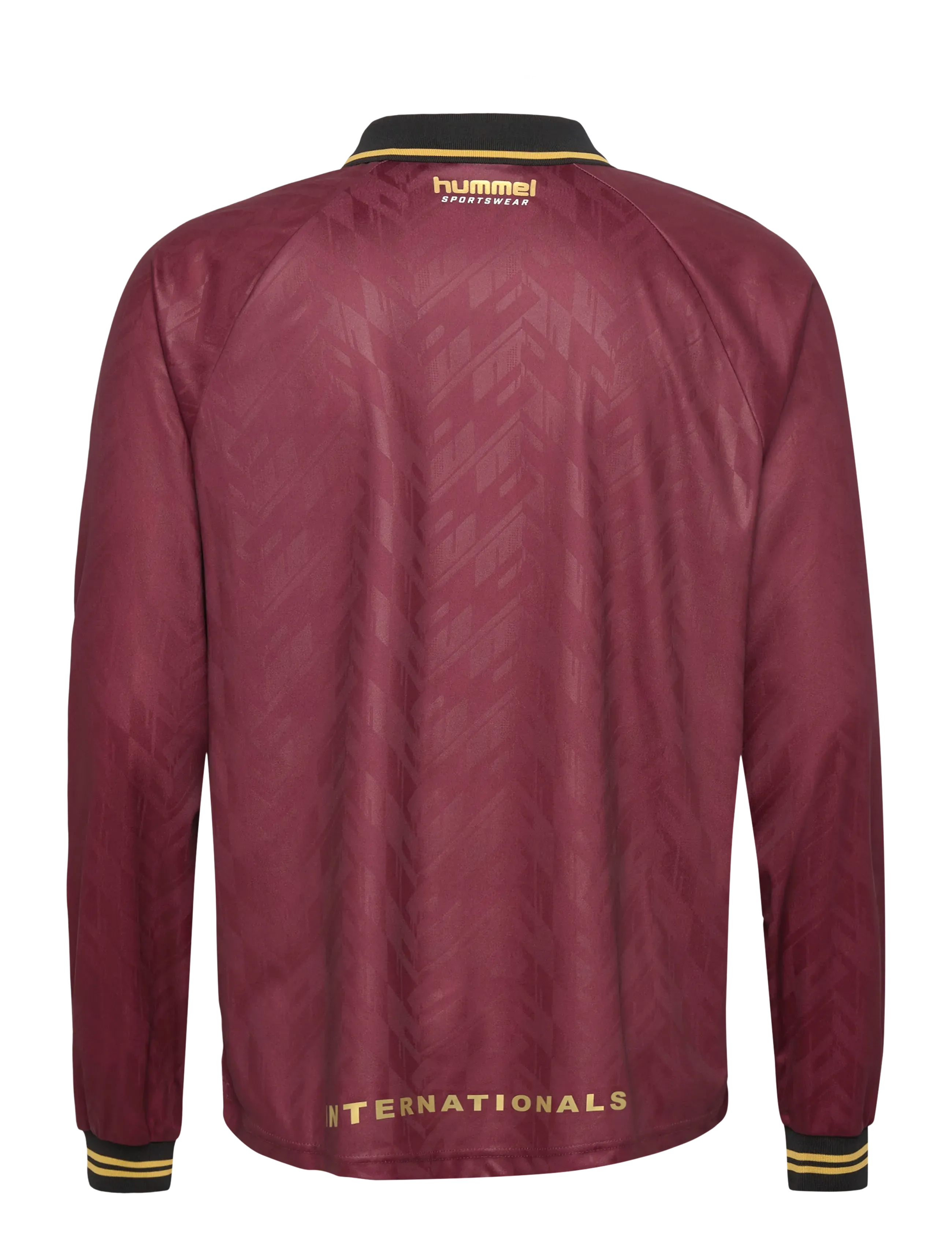 Hummel - hmlLOOSE BAY SOCCER JERSEY L/S - fodboldtrøjer - syrah - 1