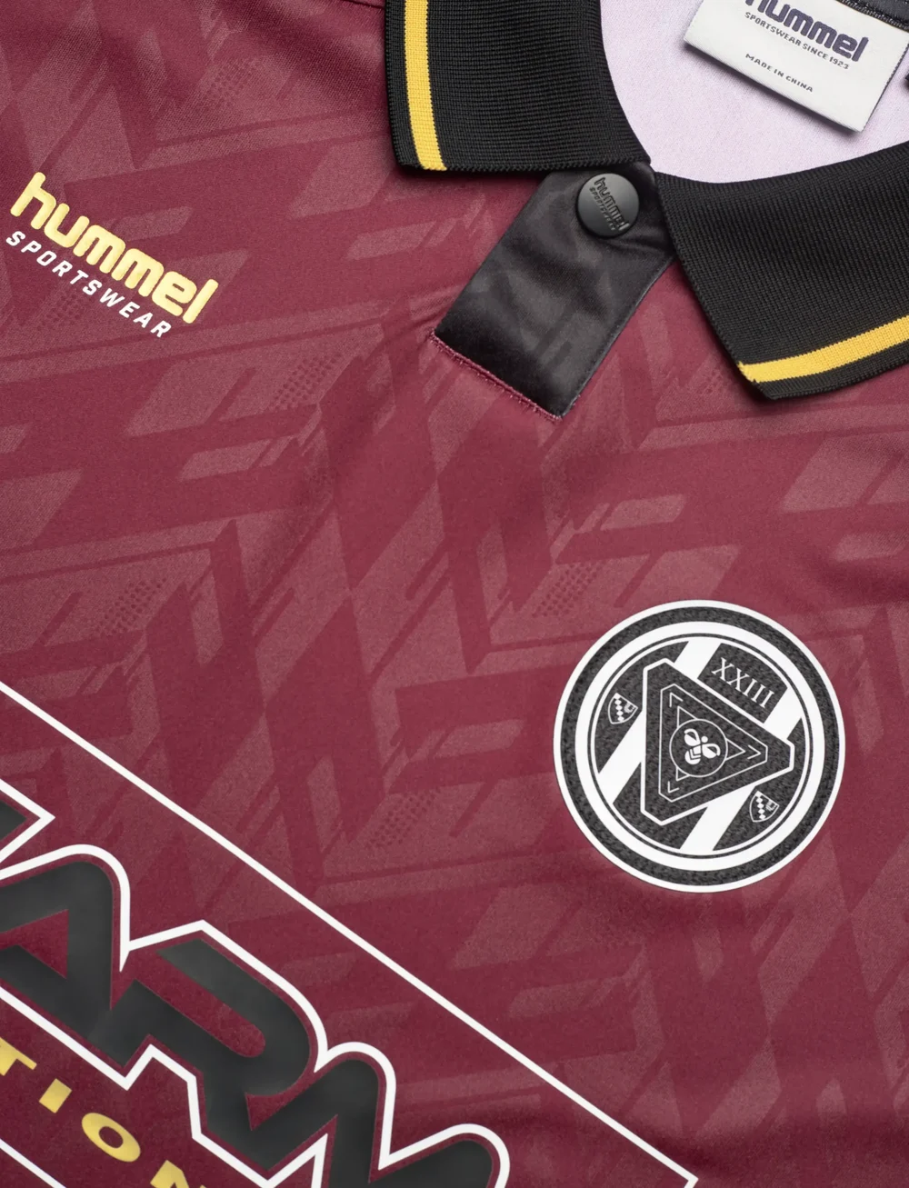 Hummel - hmlLOOSE BAY SOCCER JERSEY L/S - fotbollströjor - syrah - 2