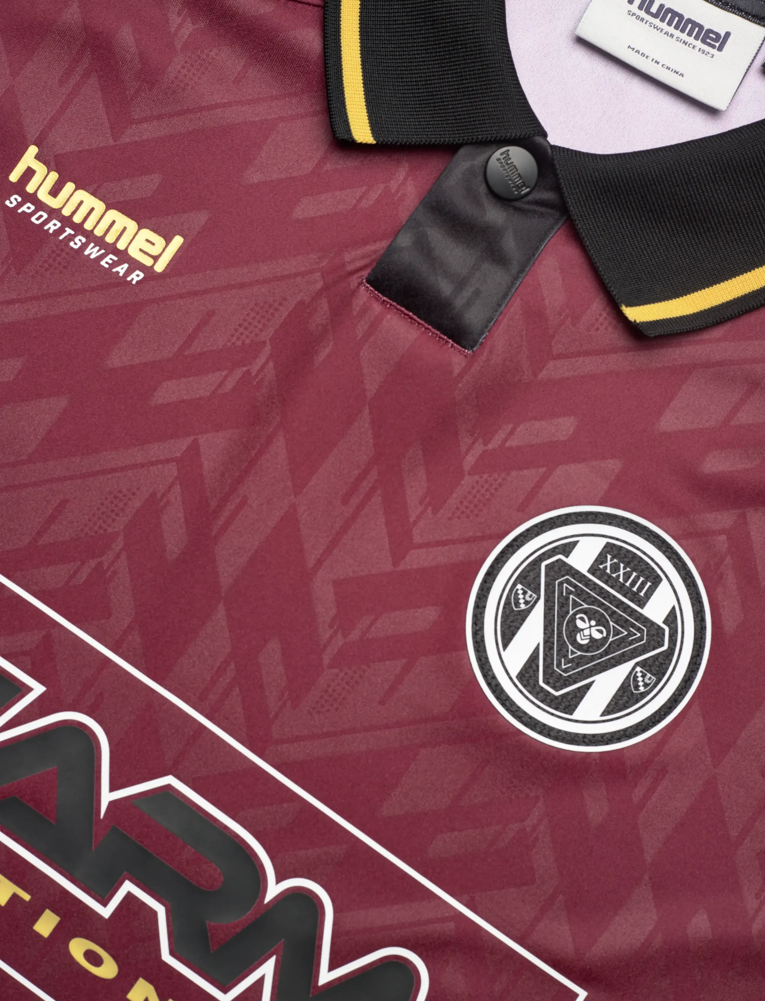 Hummel - hmlLOOSE BAY SOCCER JERSEY L/S - fodboldtrøjer - syrah - 2