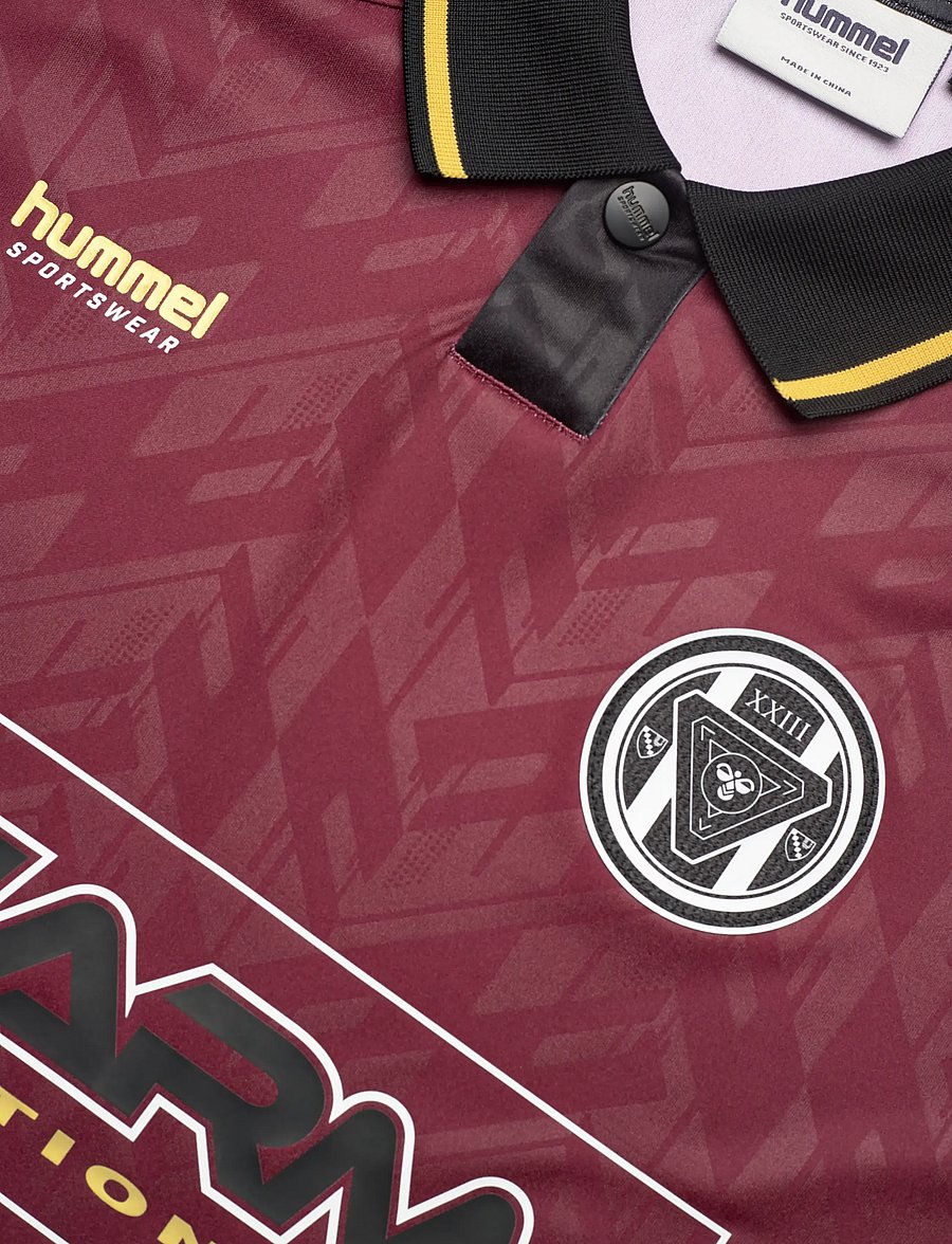 Hummel - hmlLOOSE BAY SOCCER JERSEY L/S - fodboldtrøjer - syrah - 2