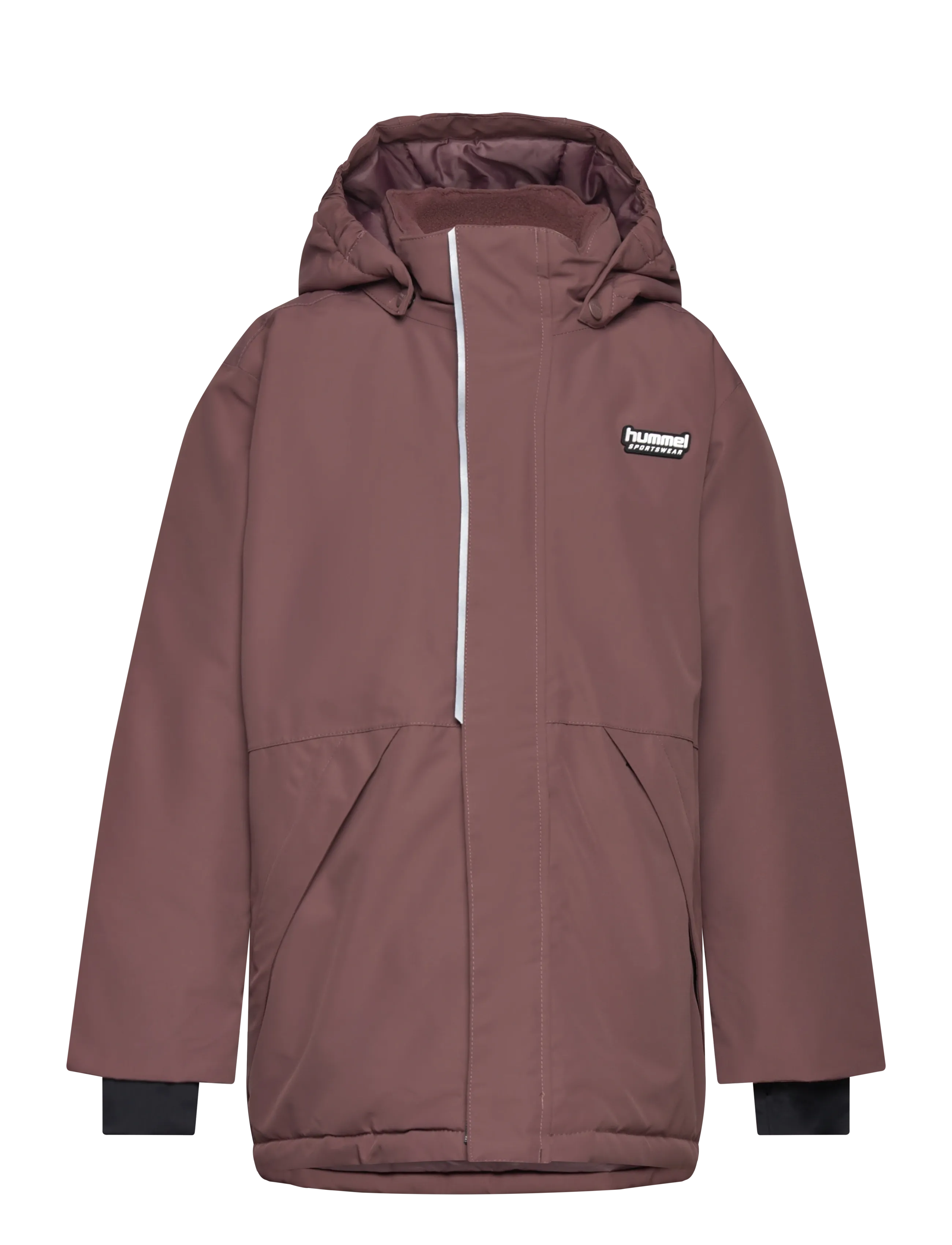 Hummel Hmljr Snow Jacket Wp 10K, 140, Brown, Sneskibeklædning > Sneskijakke, Børn
