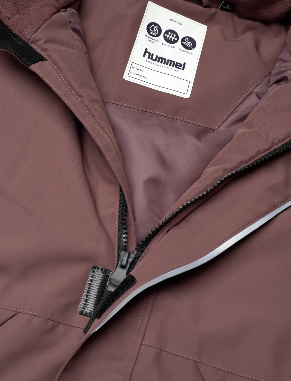 Hummel - hmlJR SNOW JACKET WP 10K - skijakker - peppercorn - 2