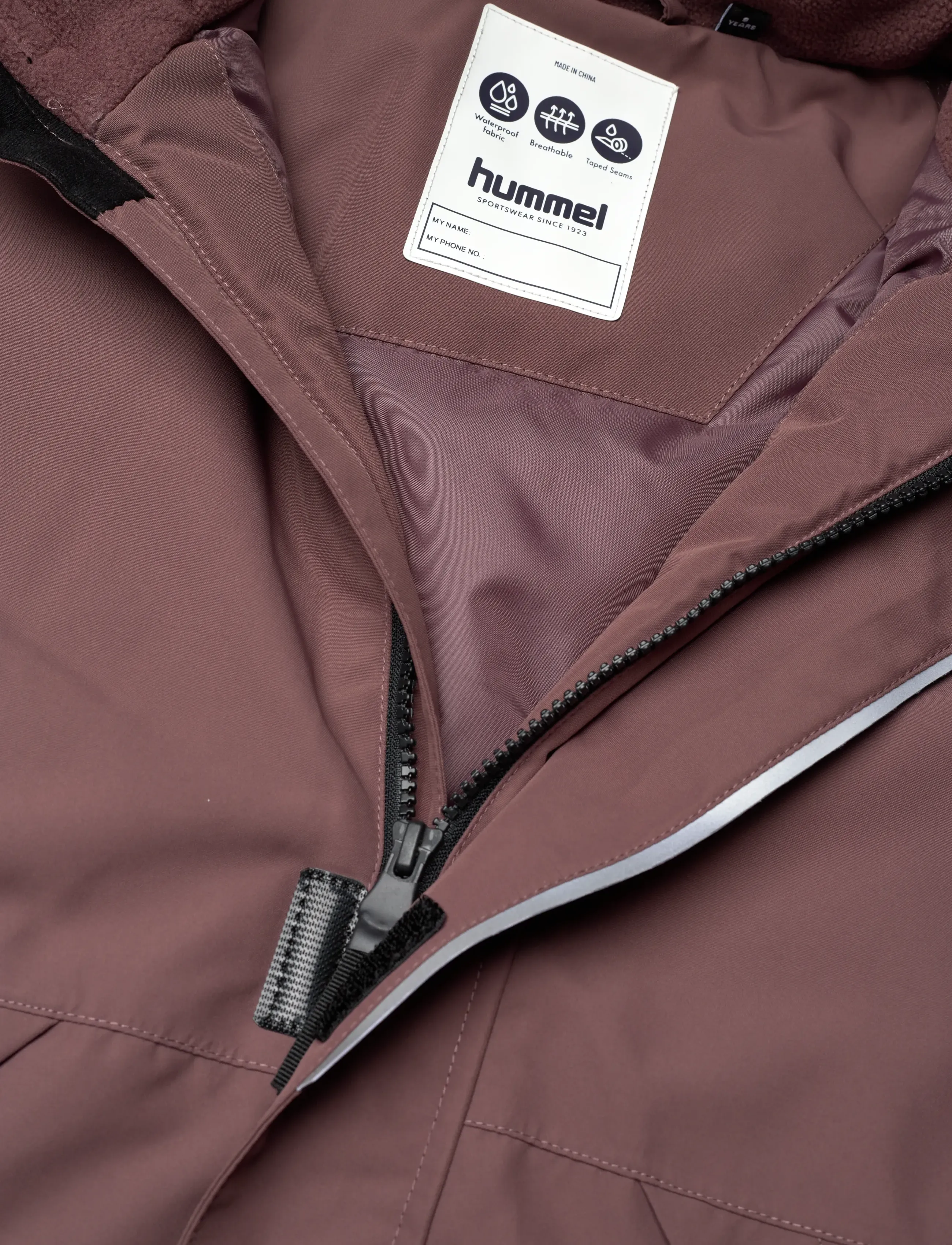 Hummel - hmlJR SNOW JACKET WP 10K - slēpošanas jakas - peppercorn - 2