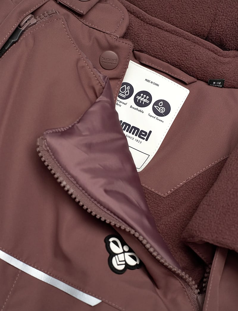 Hummel - hmlMINI SNOWSUIT WP 10K - virsdrēbes - peppercorn - 2