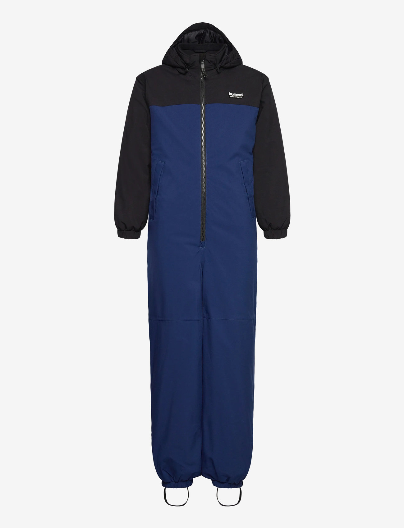 Hummel - hmlJR BLOCK SNOWSUIT WP - vinteroveraller - estate blue - 0