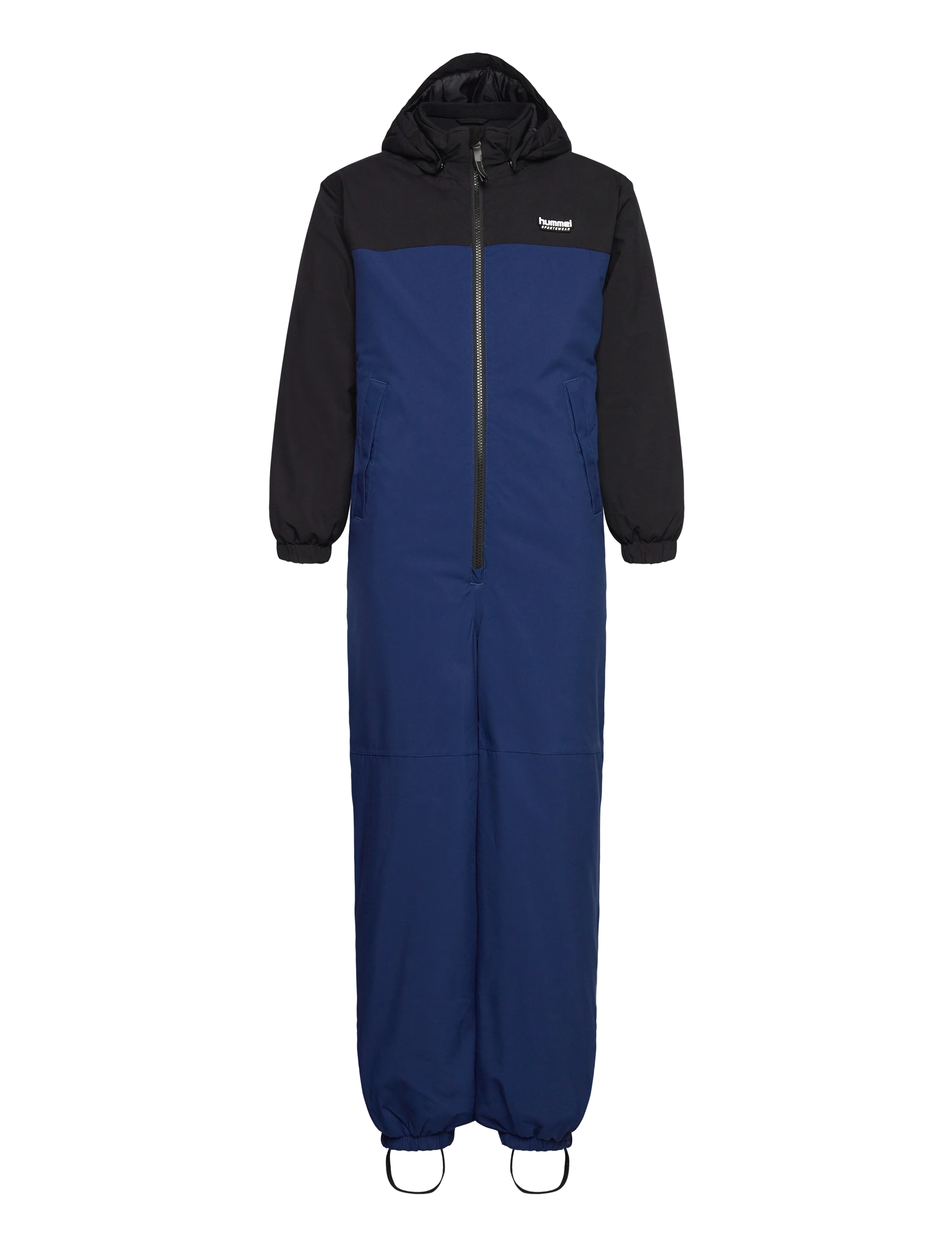 Hummel - hmlJR BLOCK SNOWSUIT WP - ytterkläder - estate blue - 0