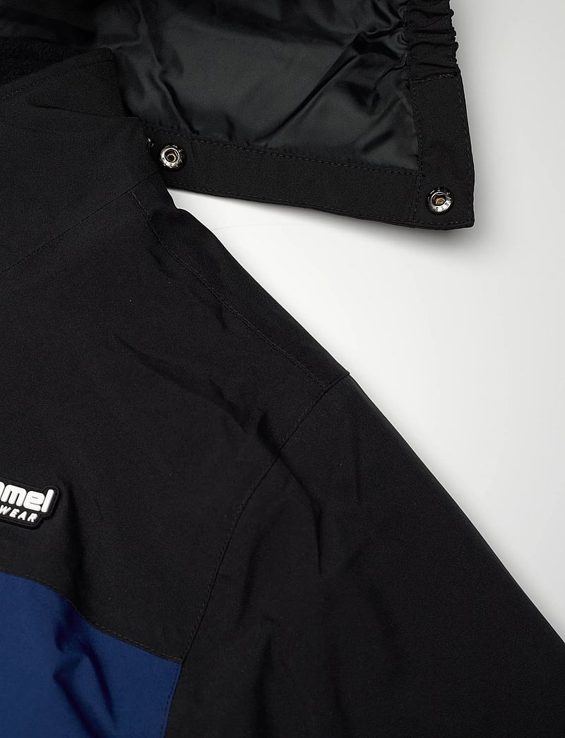 Hummel - hmlJR BLOCK SNOWSUIT WP - virsdrēbes - estate blue - 3