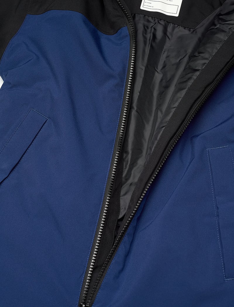 Hummel - hmlJR BLOCK SNOWSUIT WP - virsdrēbes - estate blue - 4