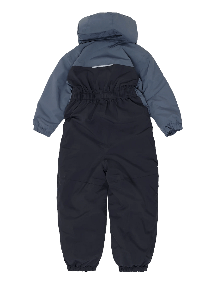 Hummel - hmlJR BLOCK SNOWSUIT WP - overtøj - flint stone - 1