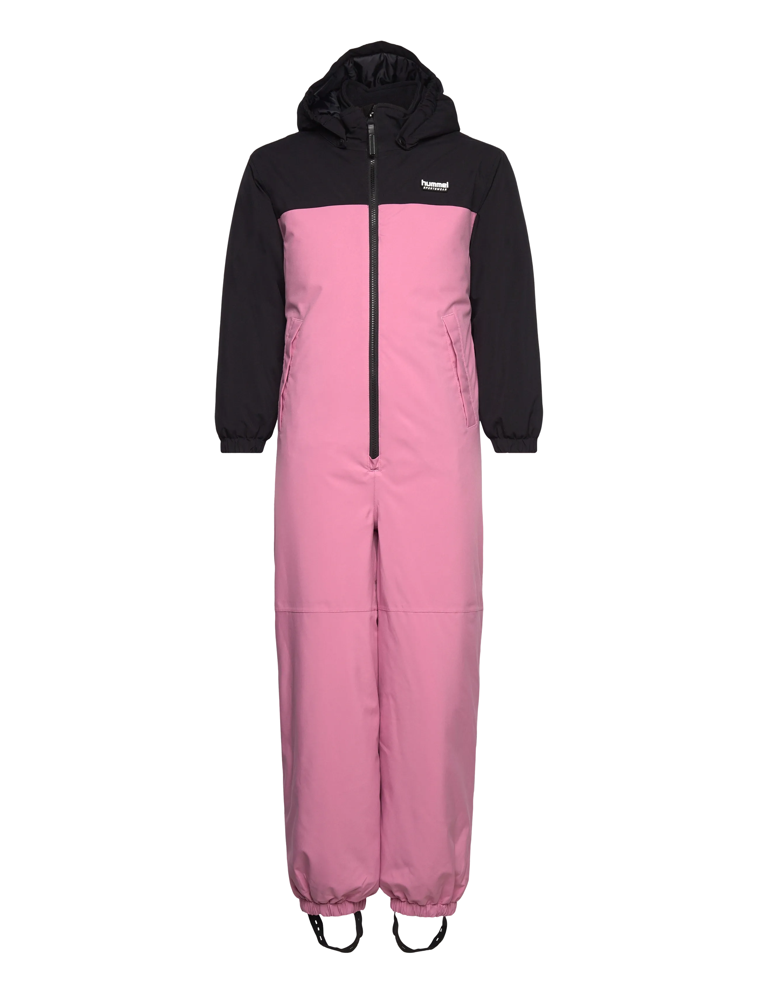 Hummel Hmljr Block Snowsuit Wp, Børn, Blok Snedragt, Pink, Str: 104