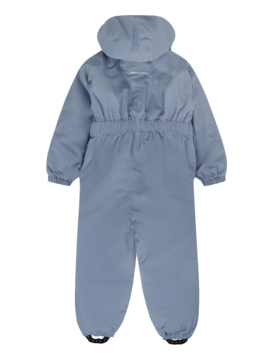 Hummel - hmlMINI BLOCK SNOWSUIT WP - outerwear - flint stone - 1