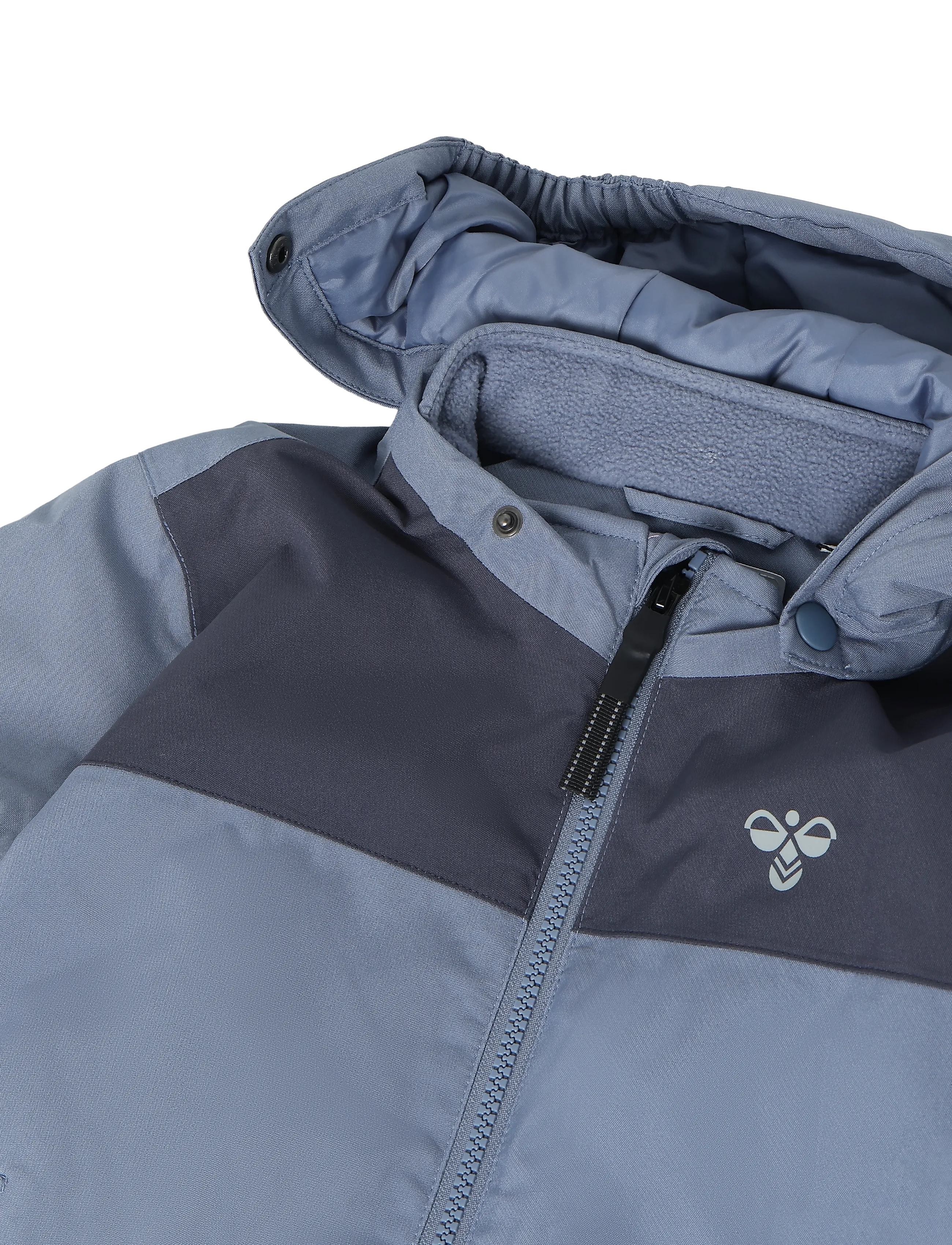 Hummel - hmlMINI BLOCK SNOWSUIT WP - outerwear - flint stone - 2