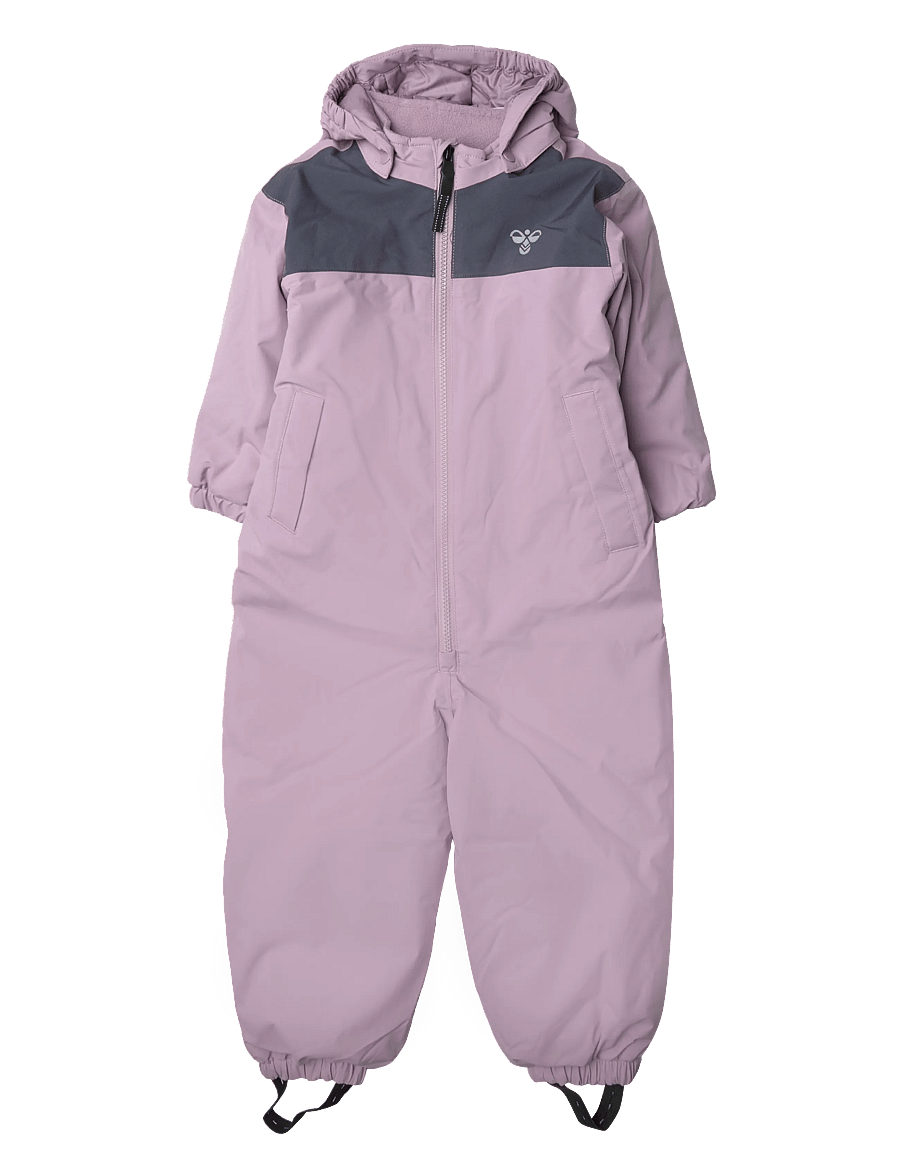 Hummel - hmlMINI BLOCK SNOWSUIT WP - outerwear - sea fog - 0