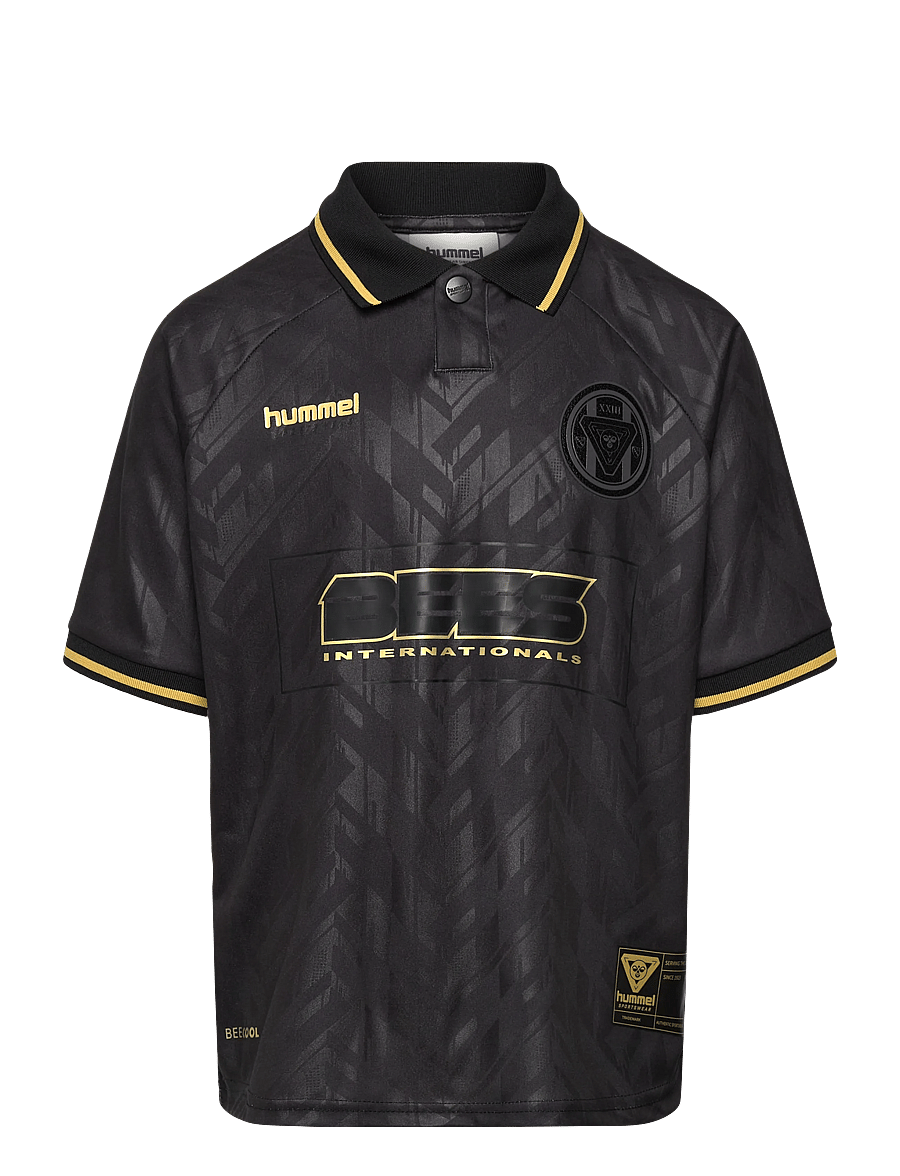 Hummel - hmlJR LOOSE BAY SOCCER JERSEY S/S - sportstoppe - black - 0