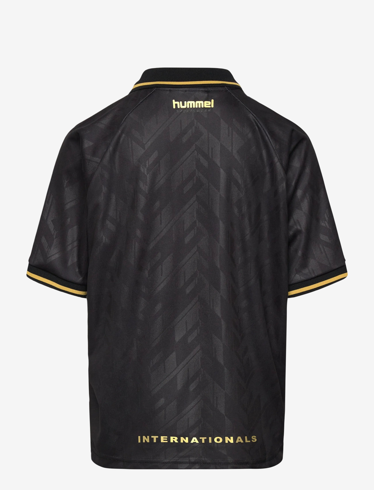 Hummel - hmlJR LOOSE BAY SOCCER JERSEY S/S - sports tops - black - 1