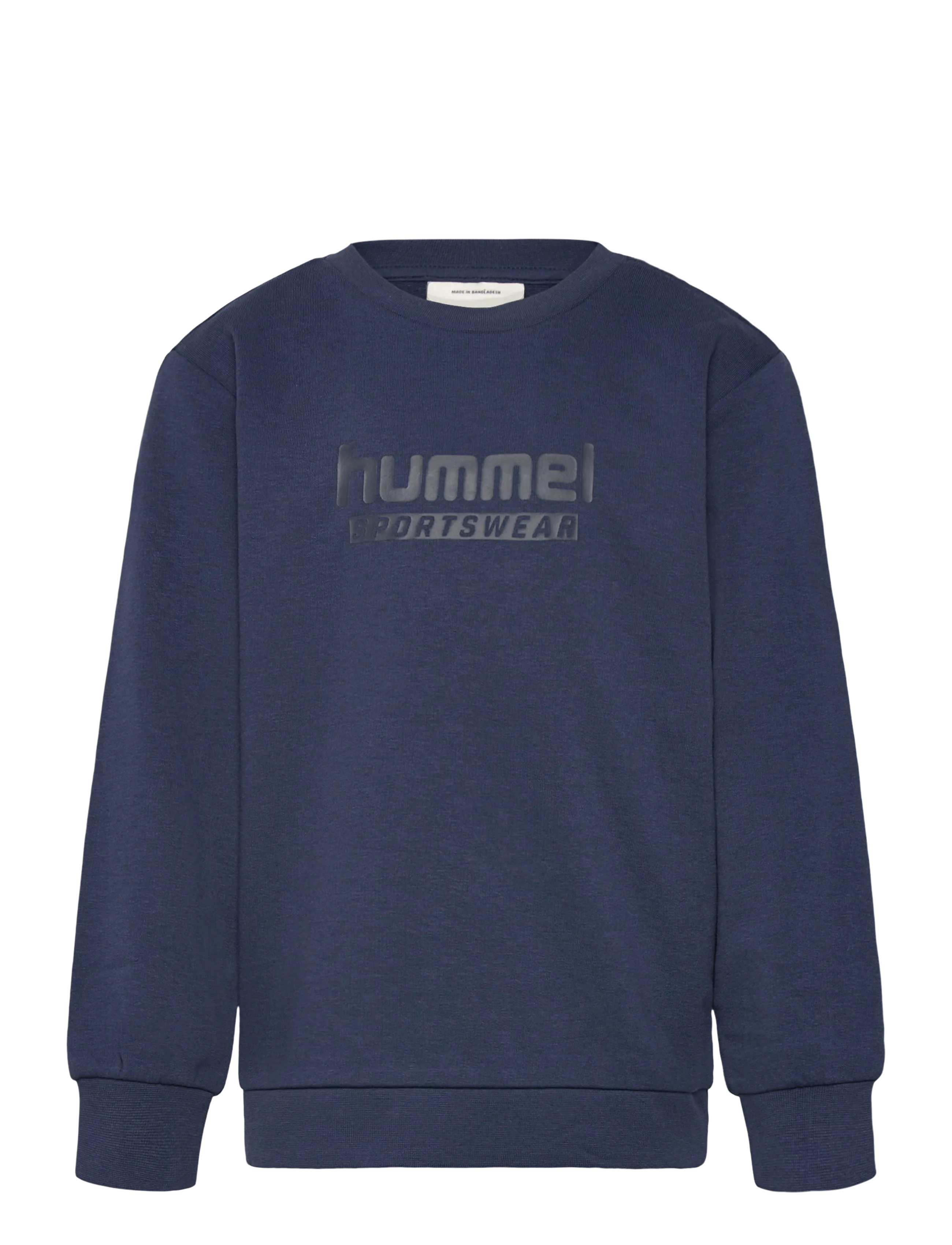 Hummel Hmljr Base Sweatshirt, 104, Navy, Sweatshirts & Hættetrøjer > Sweatshirts, Børn