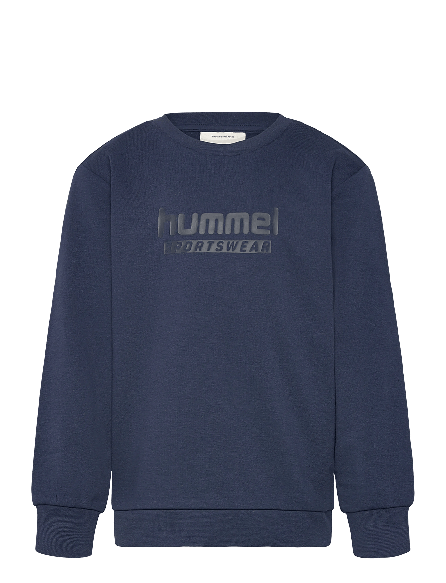 Hummel - hmlJR BASE SWEATSHIRT - sweatshirts - dress blues - 0