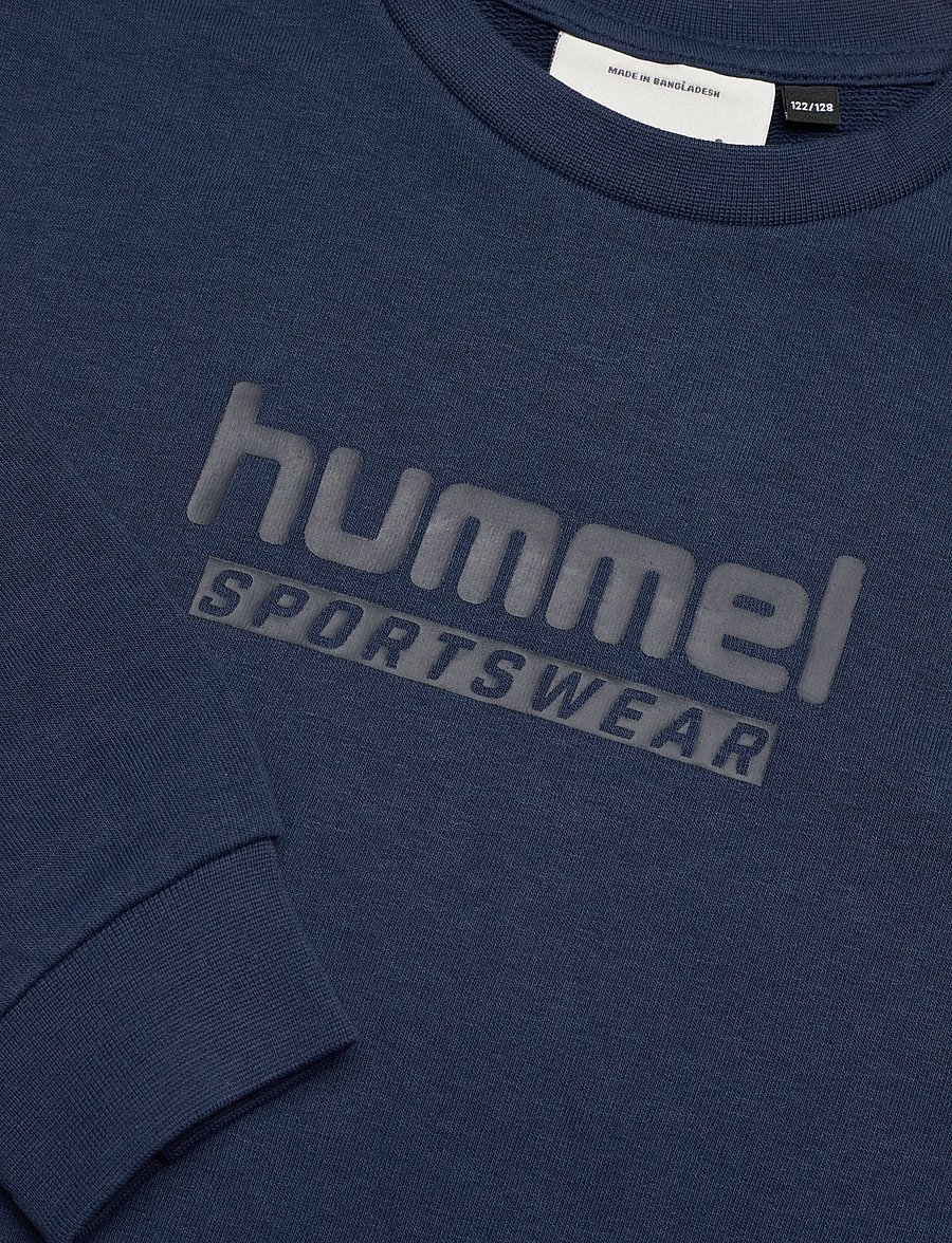 Hummel - hmlJR BASE SWEATSHIRT - sweatshirts - dress blues - 2