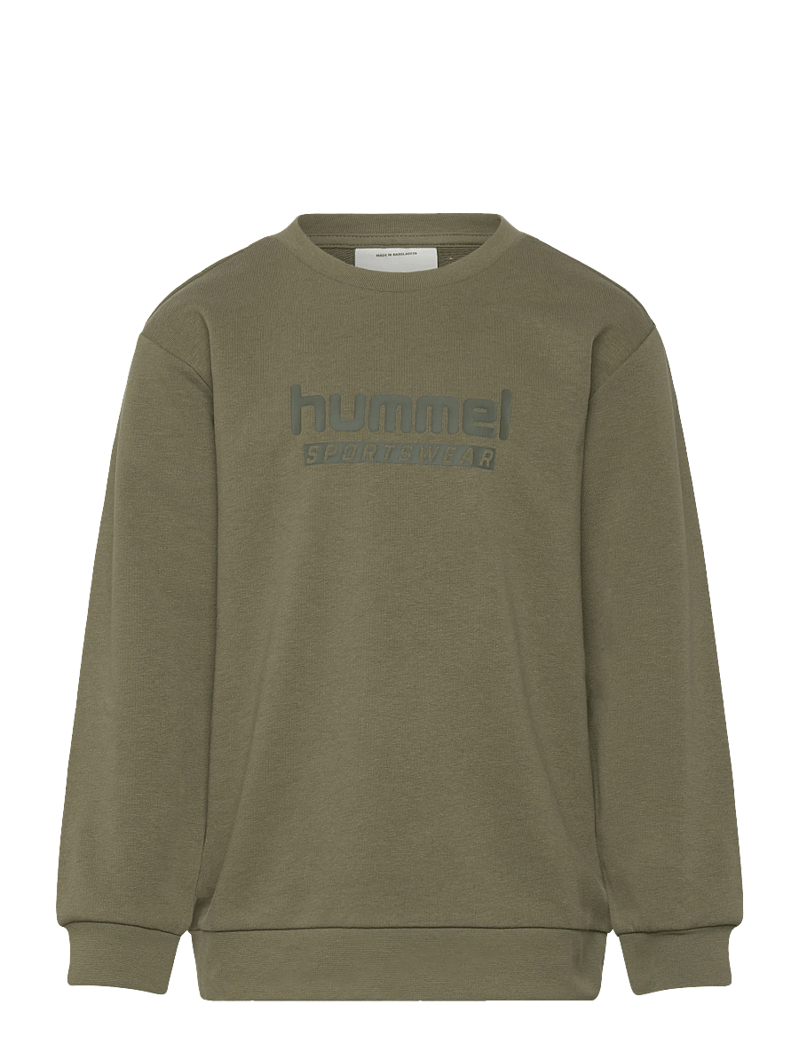 Hummel - hmlJR BASE SWEATSHIRT - sweatshirts - winter moss - 0