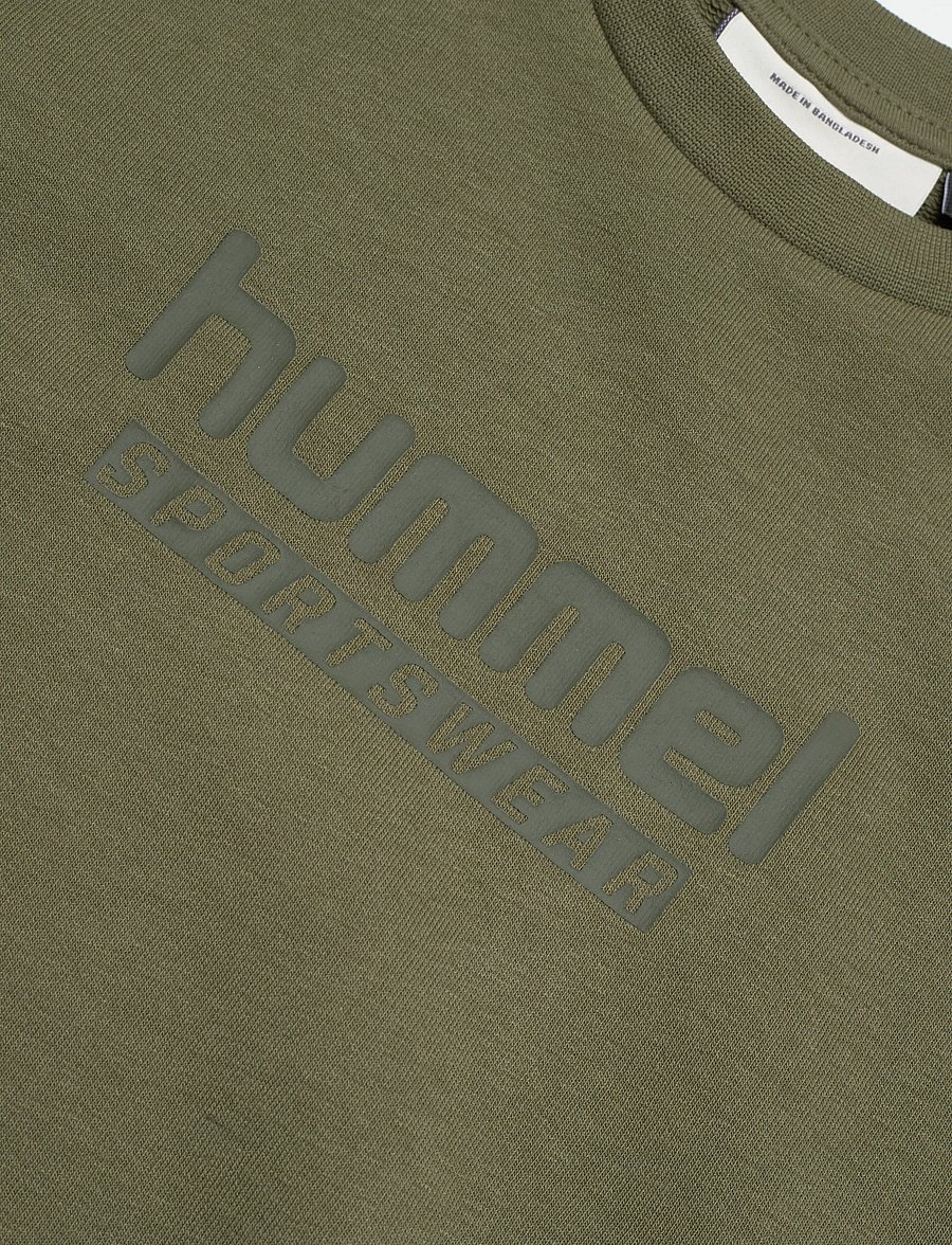 Hummel - hmlJR BASE SWEATSHIRT - sweatshirts - winter moss - 2