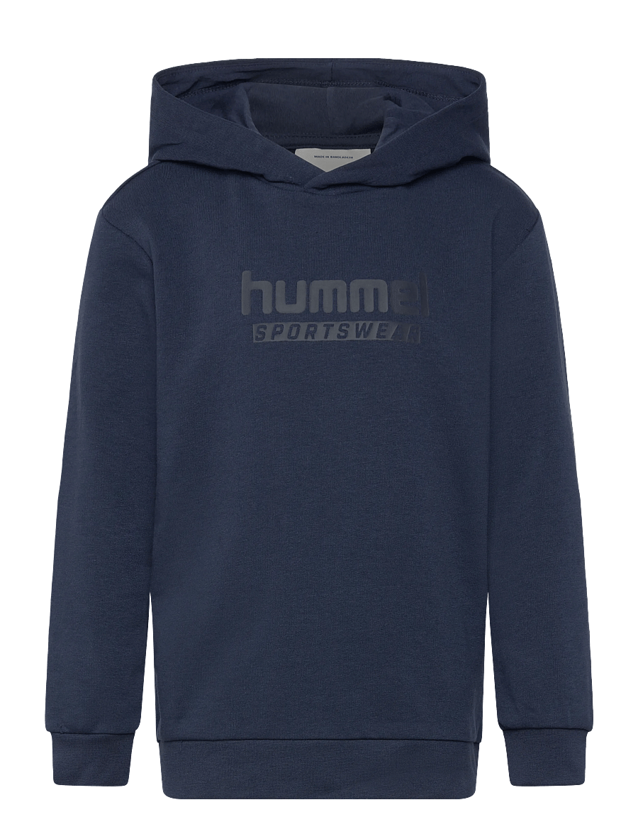 Hummel - hmlJR BASE HOODIE - kapuzenpullover - dress blues - 0