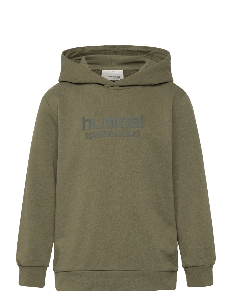 Hummel - hmlJR BASE HOODIE - kapuzenpullover - winter moss - 0