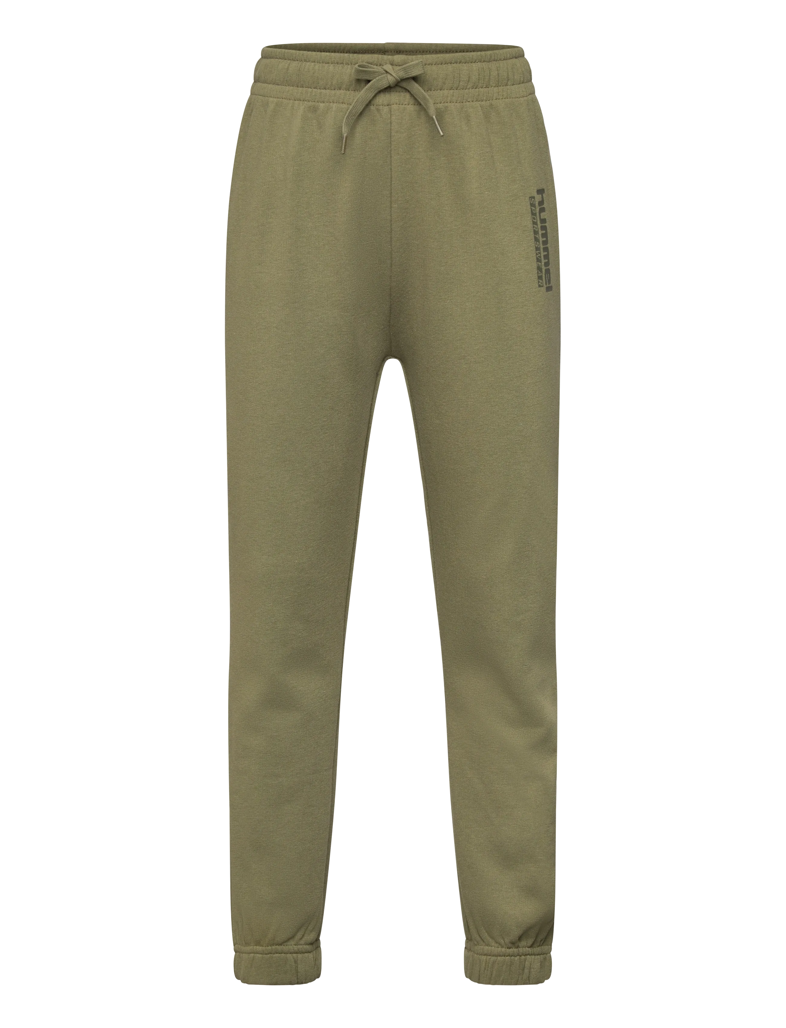 Hummel hmlJR BASE REGULAR PANTS - Efterårsbesparelser - WINTER MOSS / green