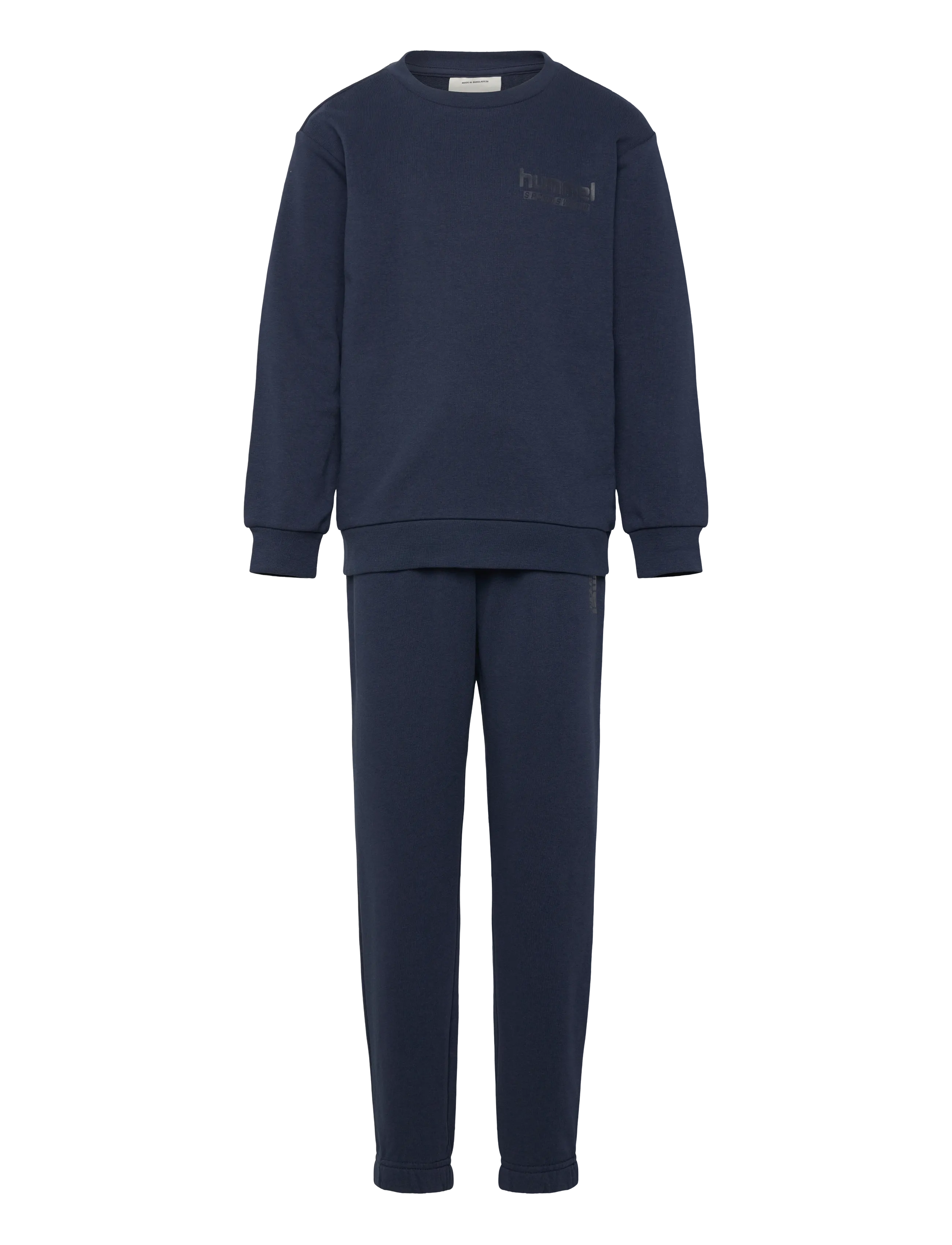 Hummel hmlJR BASE SWEAT SET - Joggingset - DRESS BLUES / navy