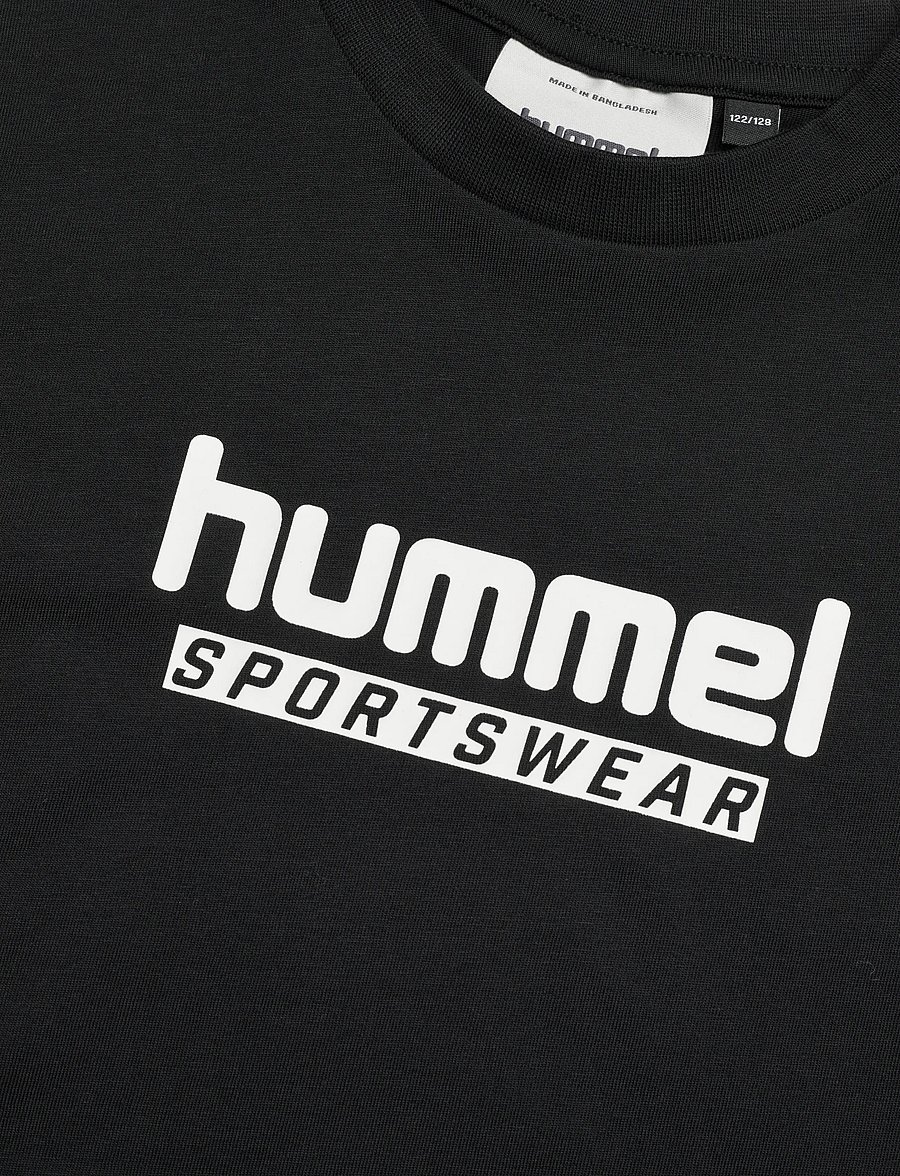 Hummel - hmlJR BASE T-SHIRT S/S - sportoberteile - black - 2