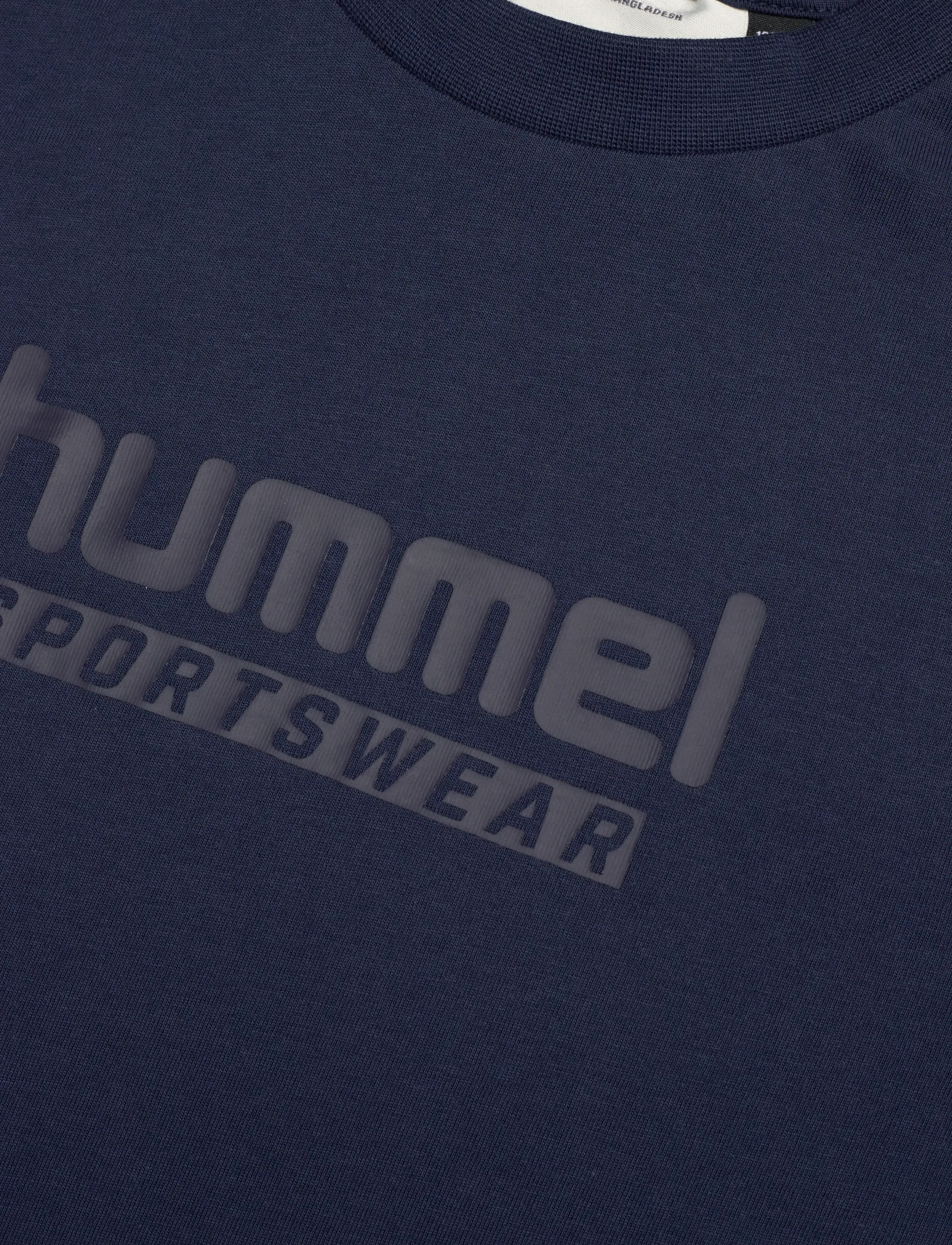 Hummel - hmlJR BASE T-SHIRT S/S - topy sportowe - dress blues - 2